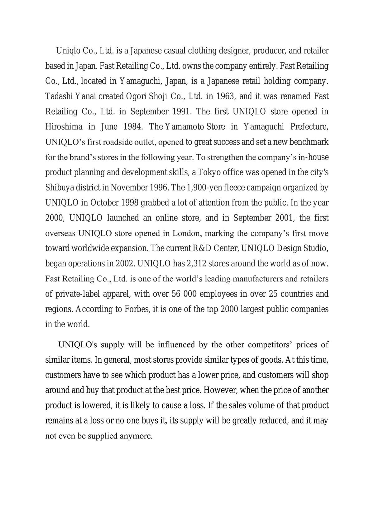 Uniqlo - Page 1