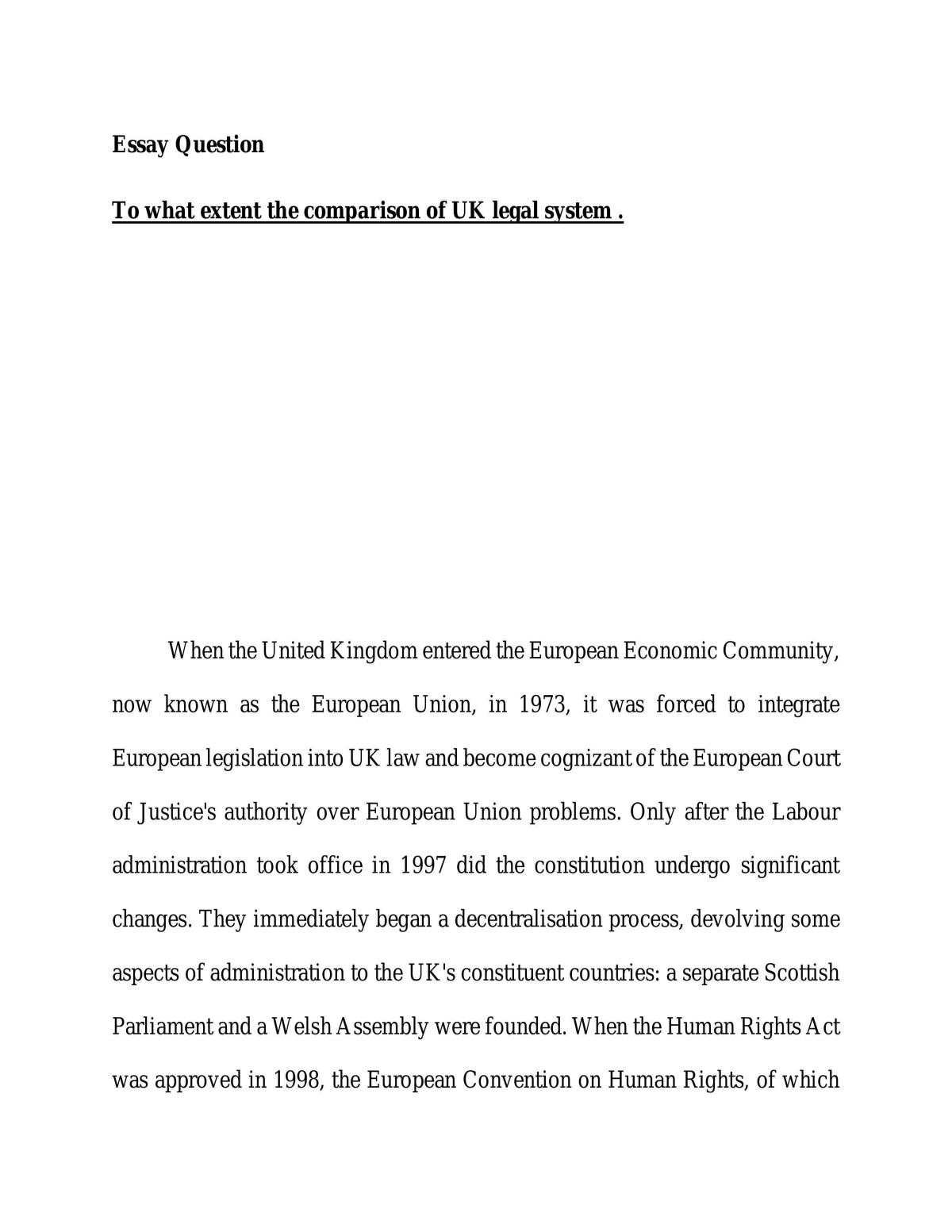 UK Legal systems  - Page 1
