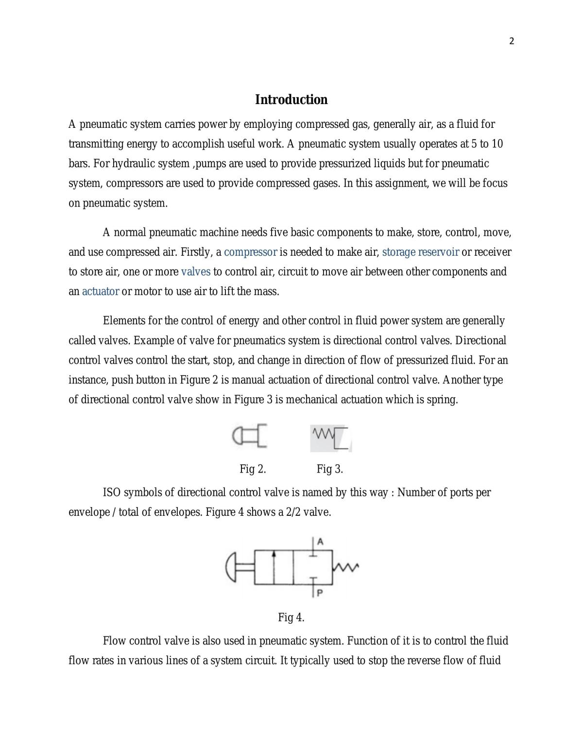 Pneumatics circuit and basic components - Page 1