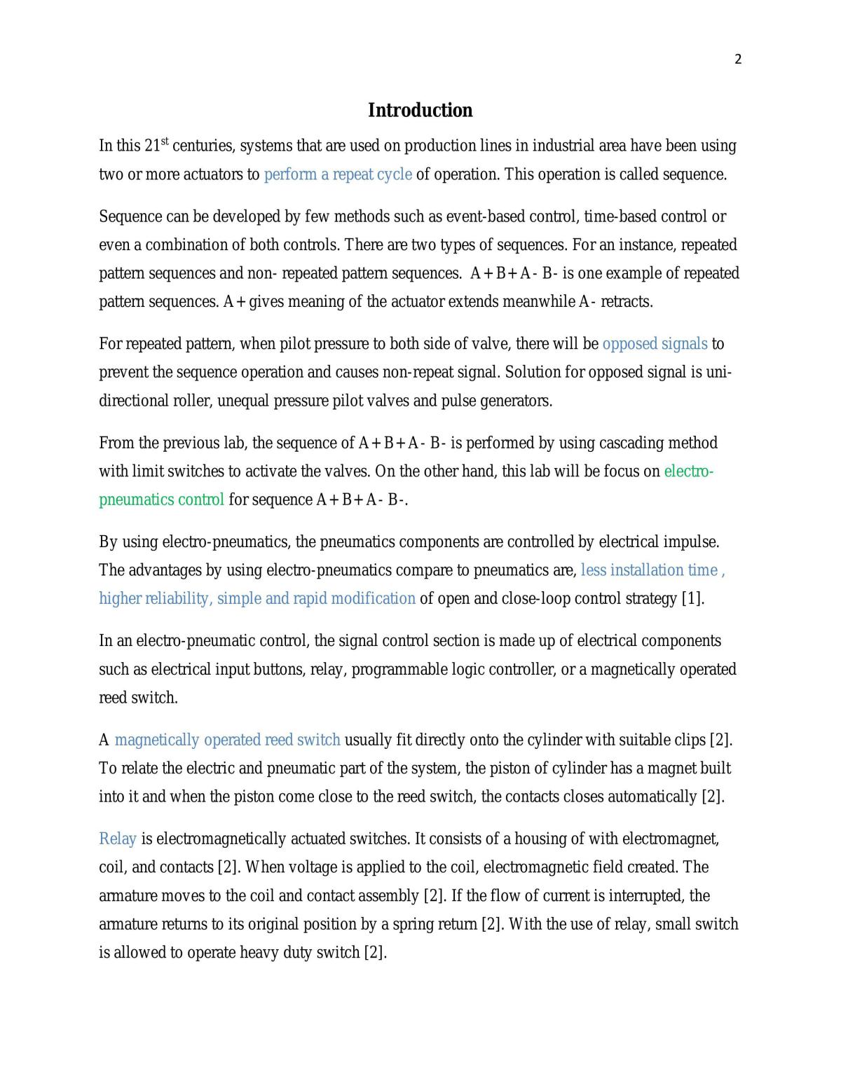Basic pneumatic and electro-pneumatic system - Page 1