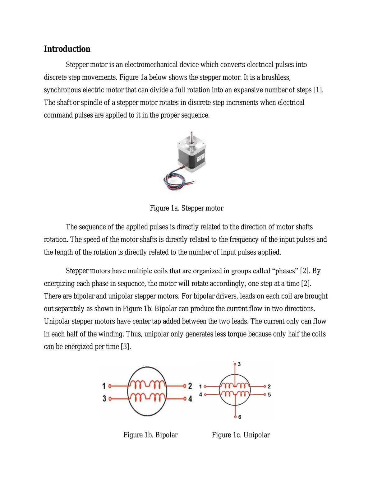 Stepper motor - Page 1