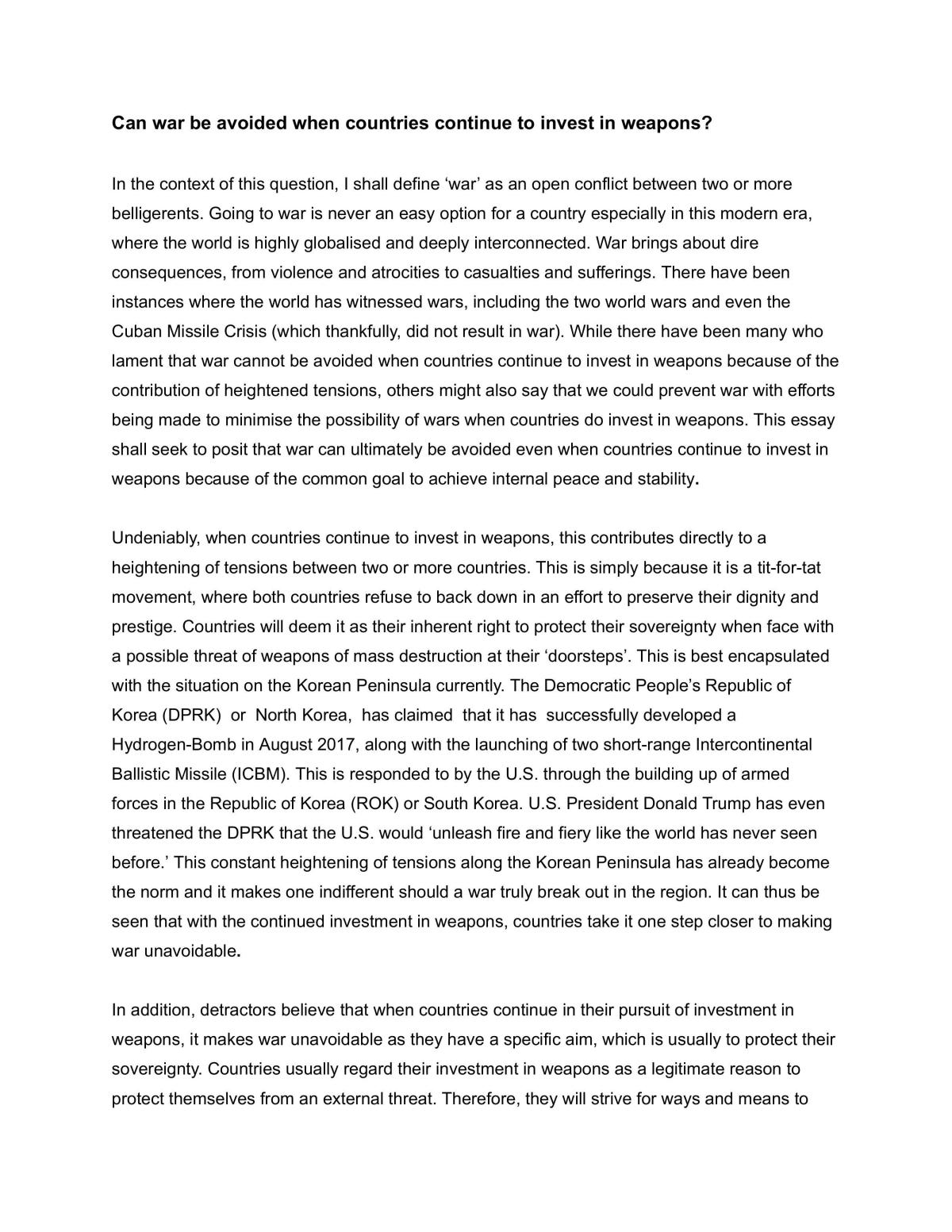GP - war and terrorism - Page 1