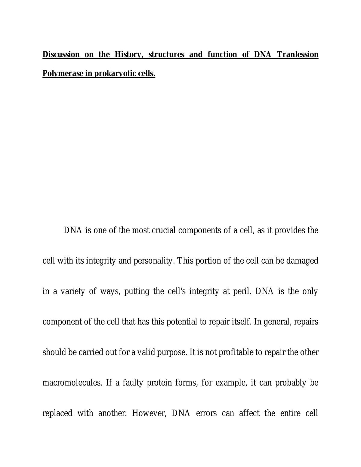DNA Translession  - Page 1