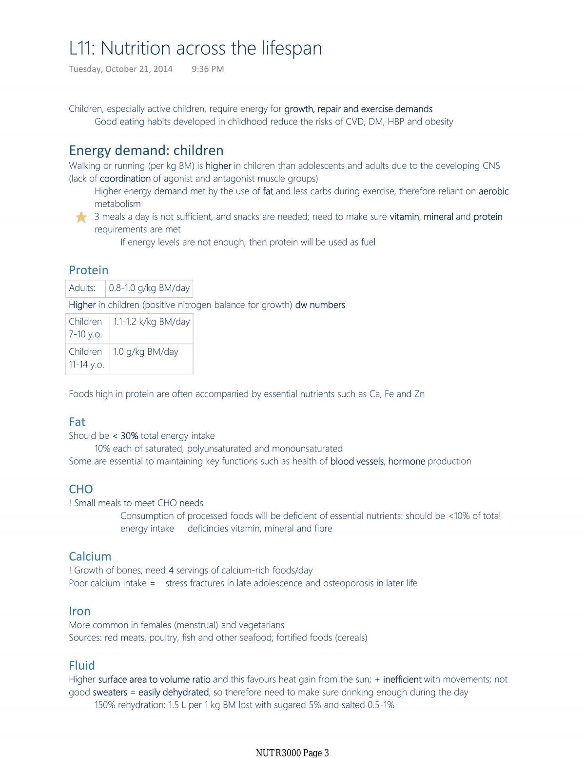 Optimising Athletic Performance with Nutrition - Page 1