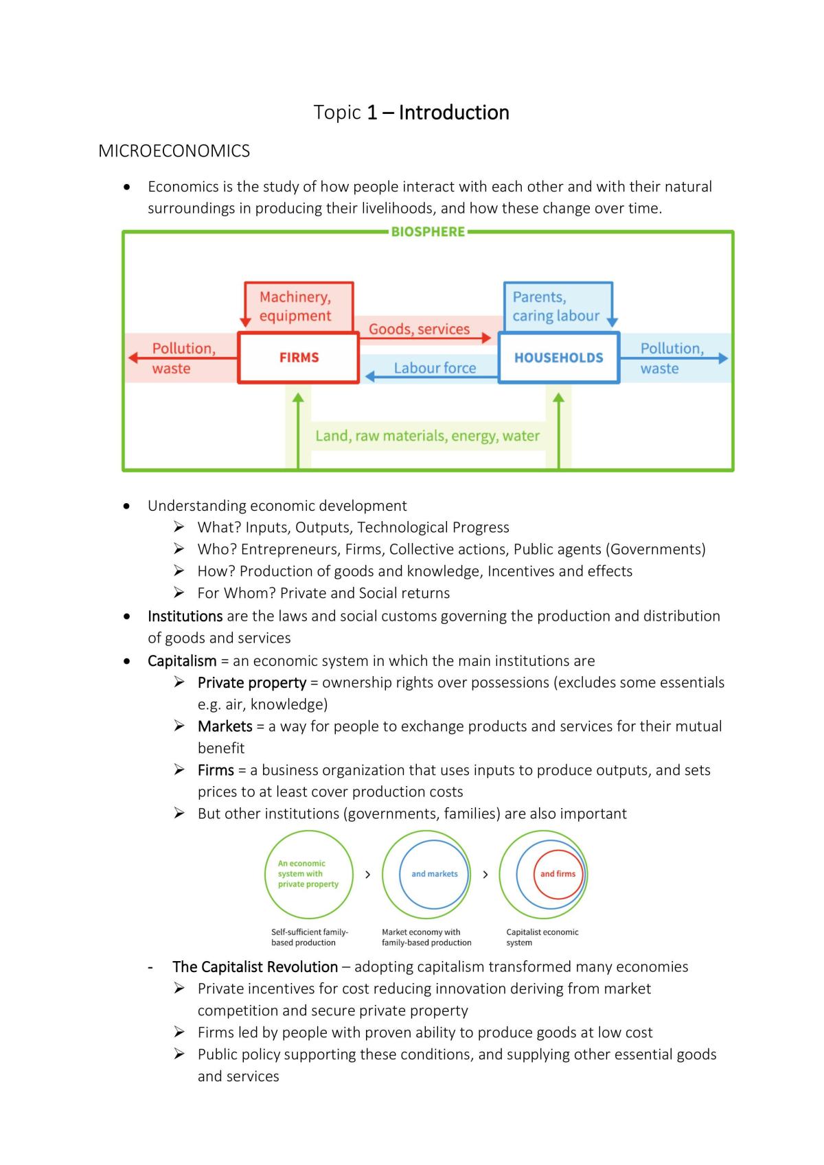 Econometrics I - Full notes - Page 1