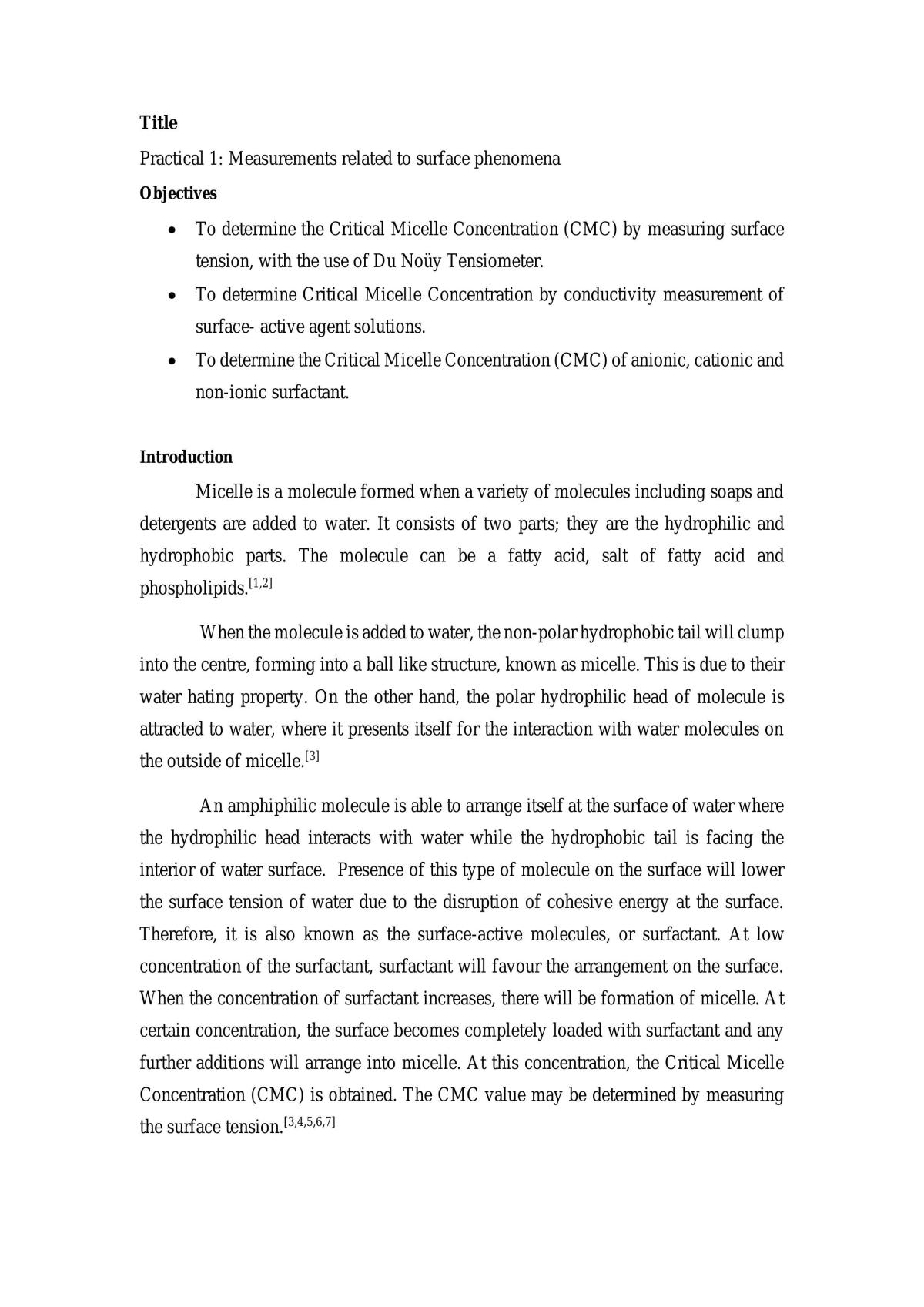 Measurements Related to Surface Phenomena - Page 1