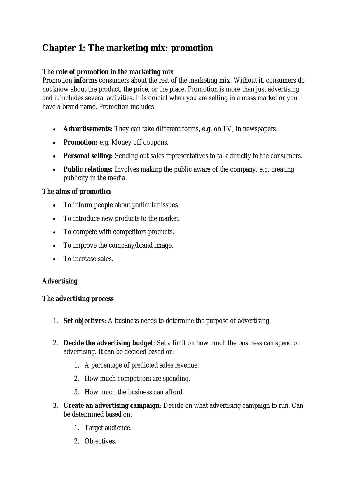 Principle of Marketing - Page 1