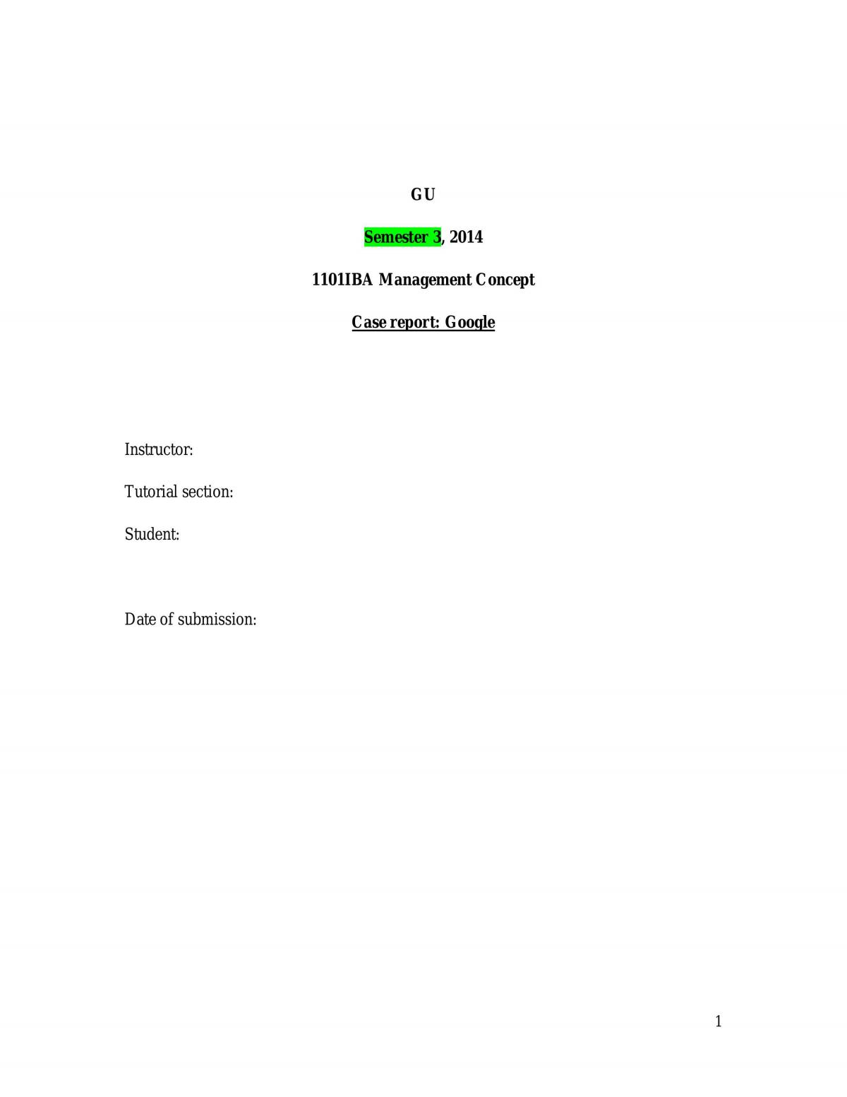 1101IBA Management Concept - Page 1