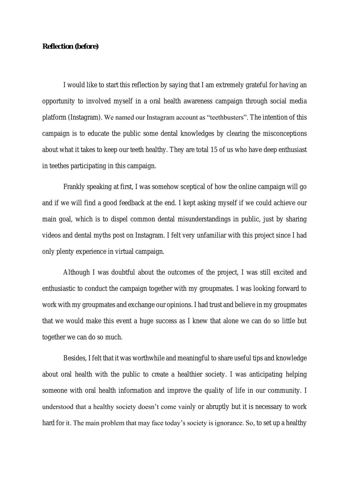 U4 Reflection - Page 1