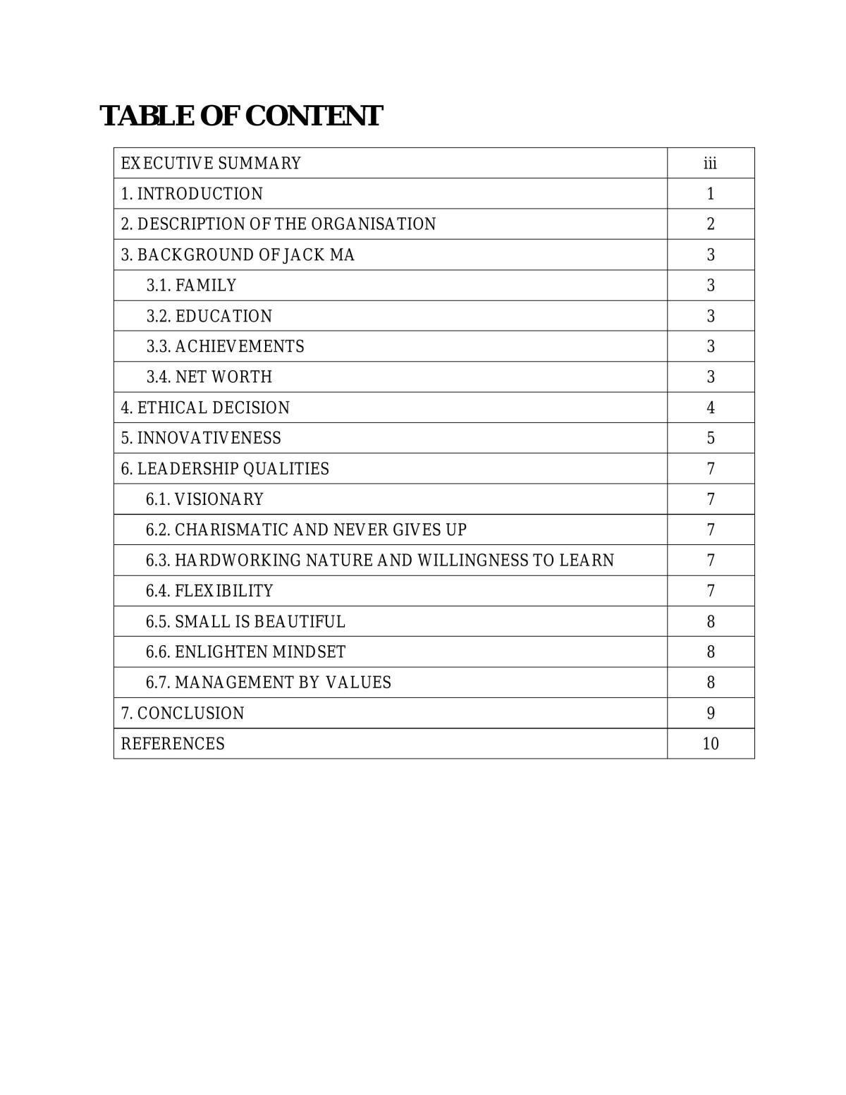 Jack Ma - An Example of a Good Manager - Page 1