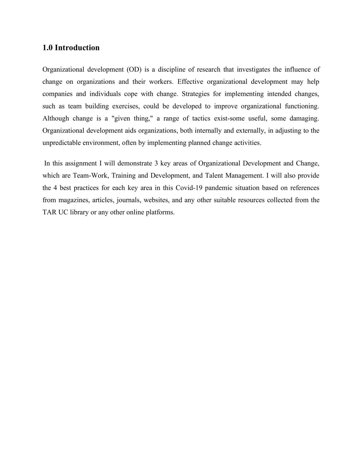 Write a Report to Review Article - Page 1