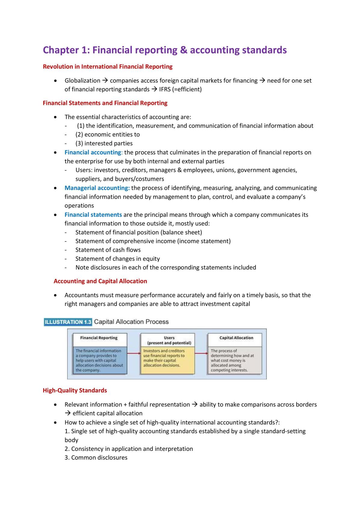 Accounting Theory Overview - Page 1
