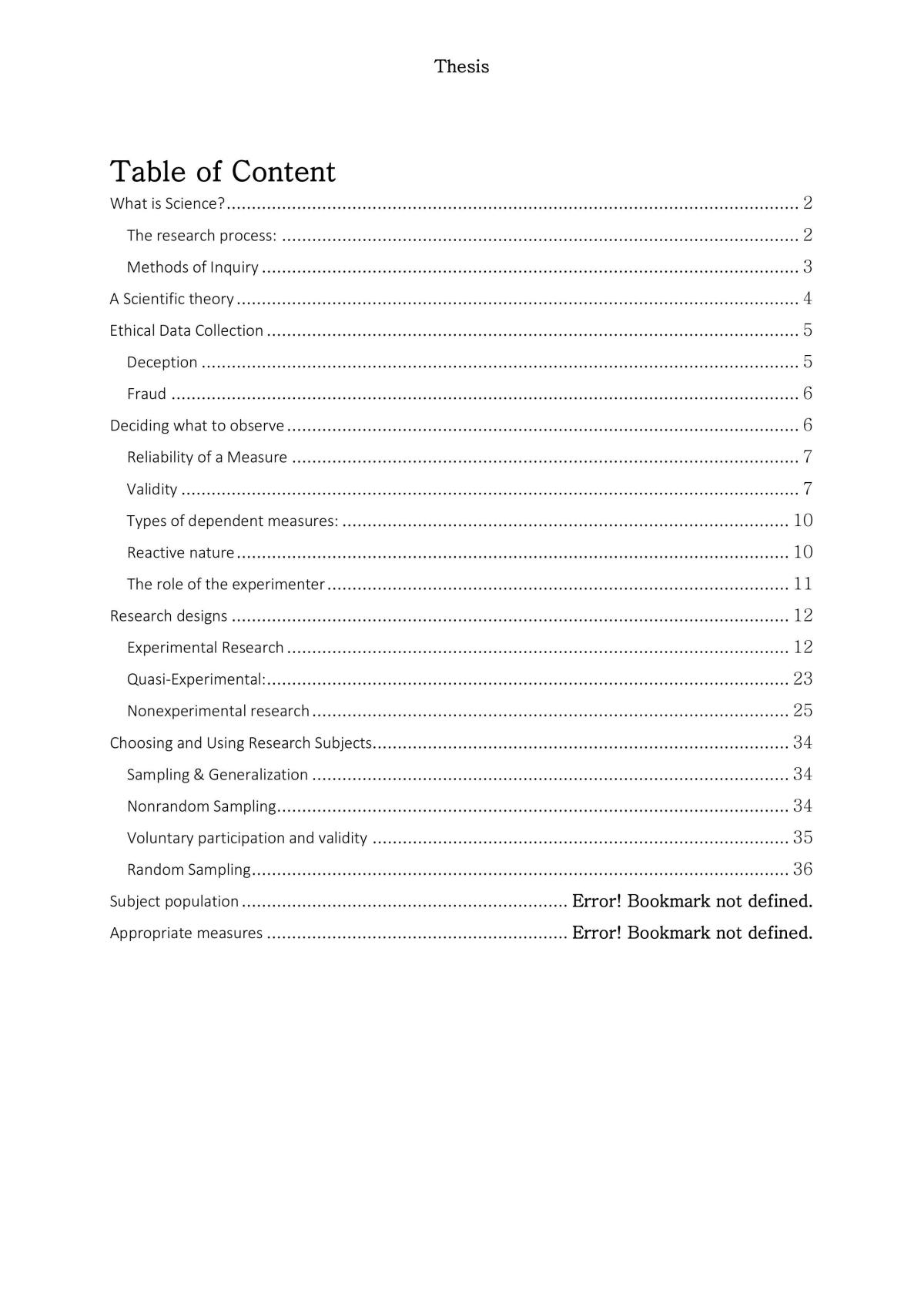 Thesis Review - Page 1