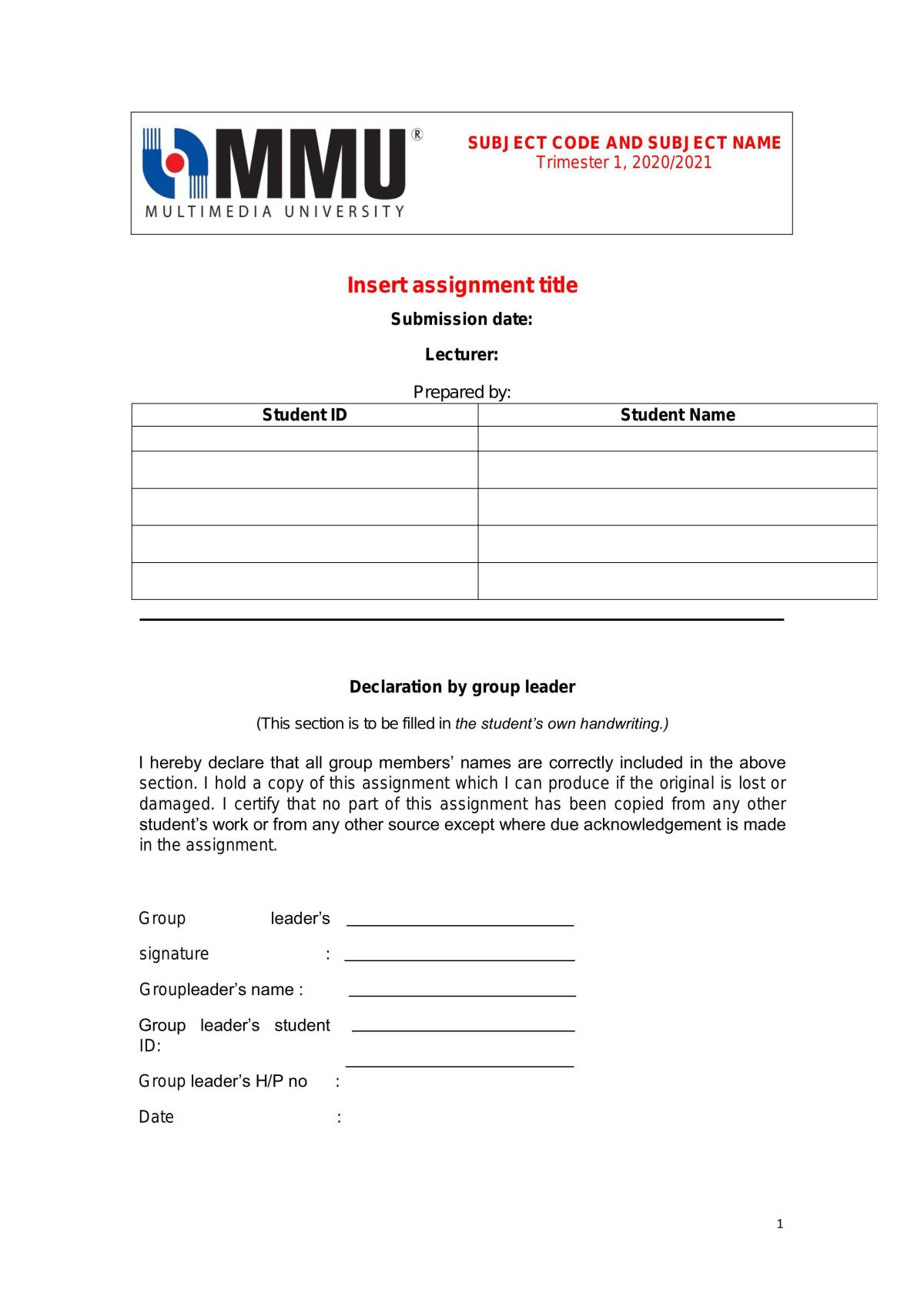 Understanding Consumer - Page 1