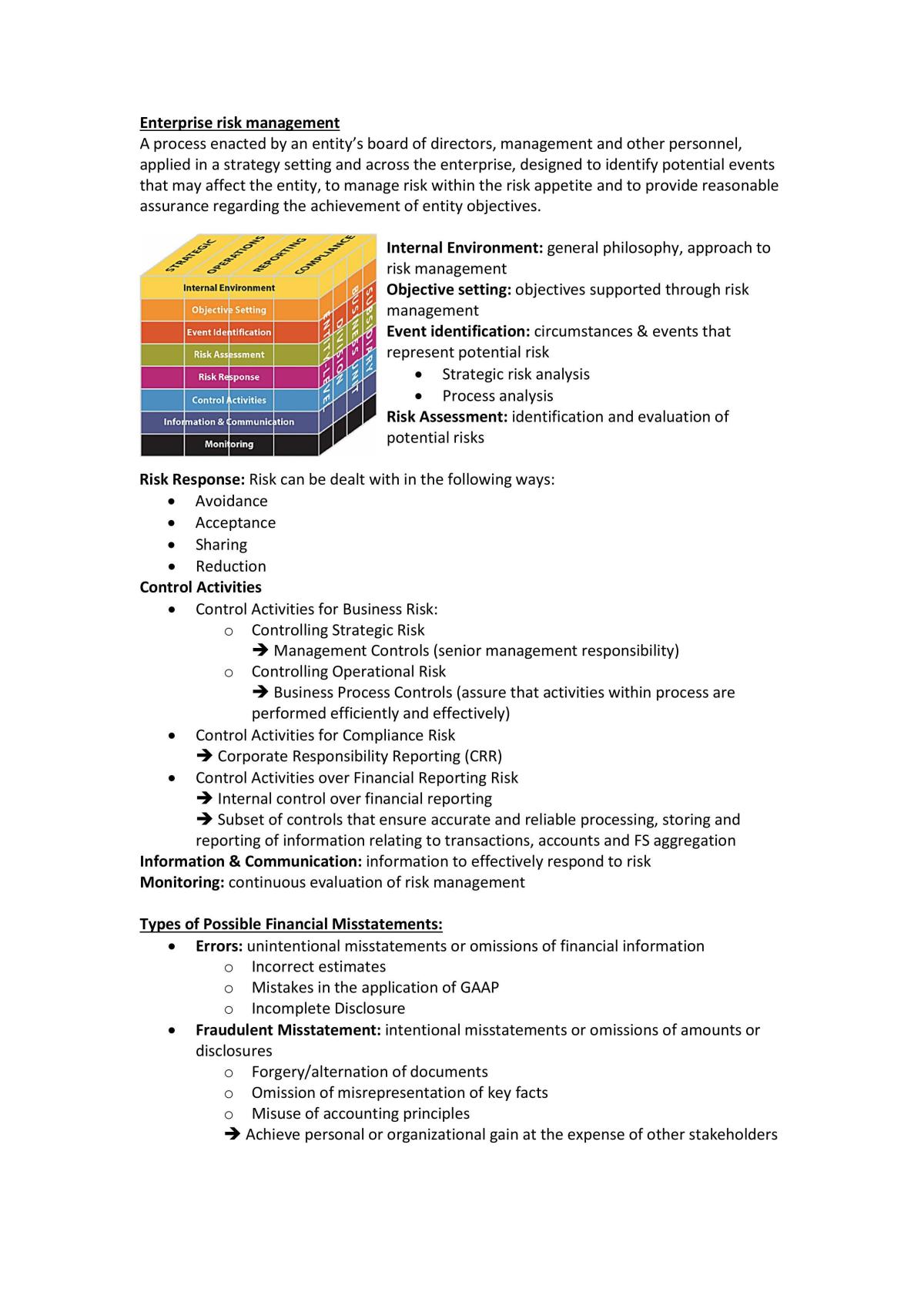 Auditing Review - Page 1