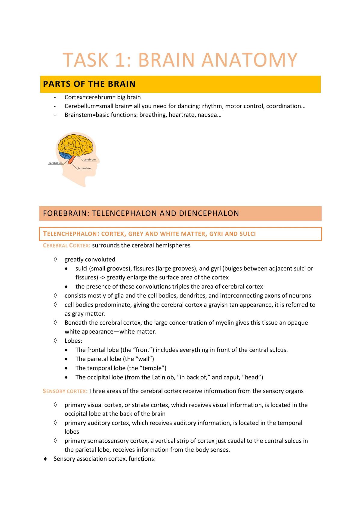 The Aging Mind - Complete Summary - Page 1