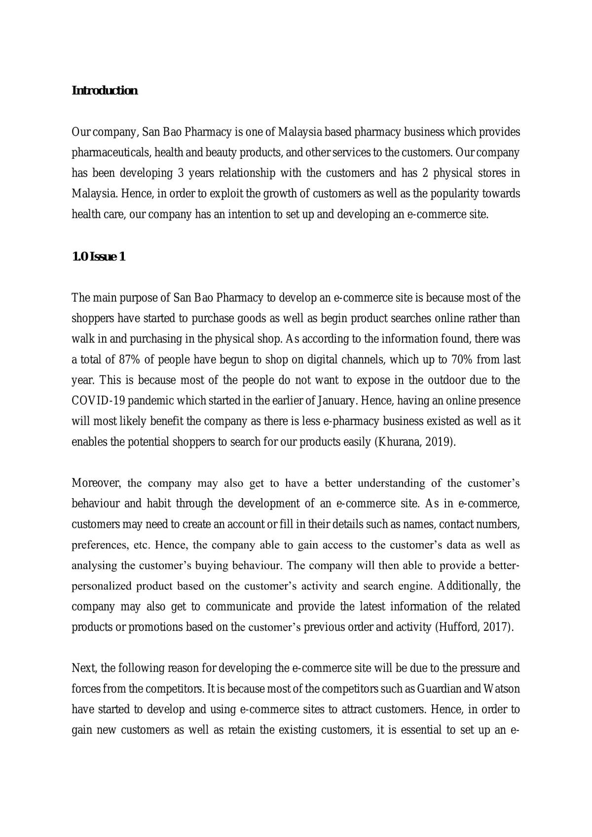 DIT2243 E-Commerce Theory and Application - Page 1