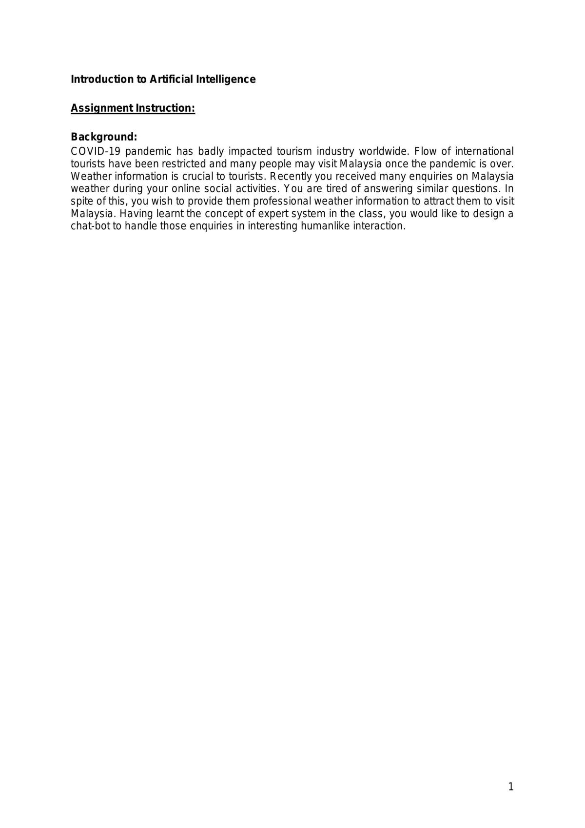 Create LeeChatBot based on Malaysia Weather - Page 1