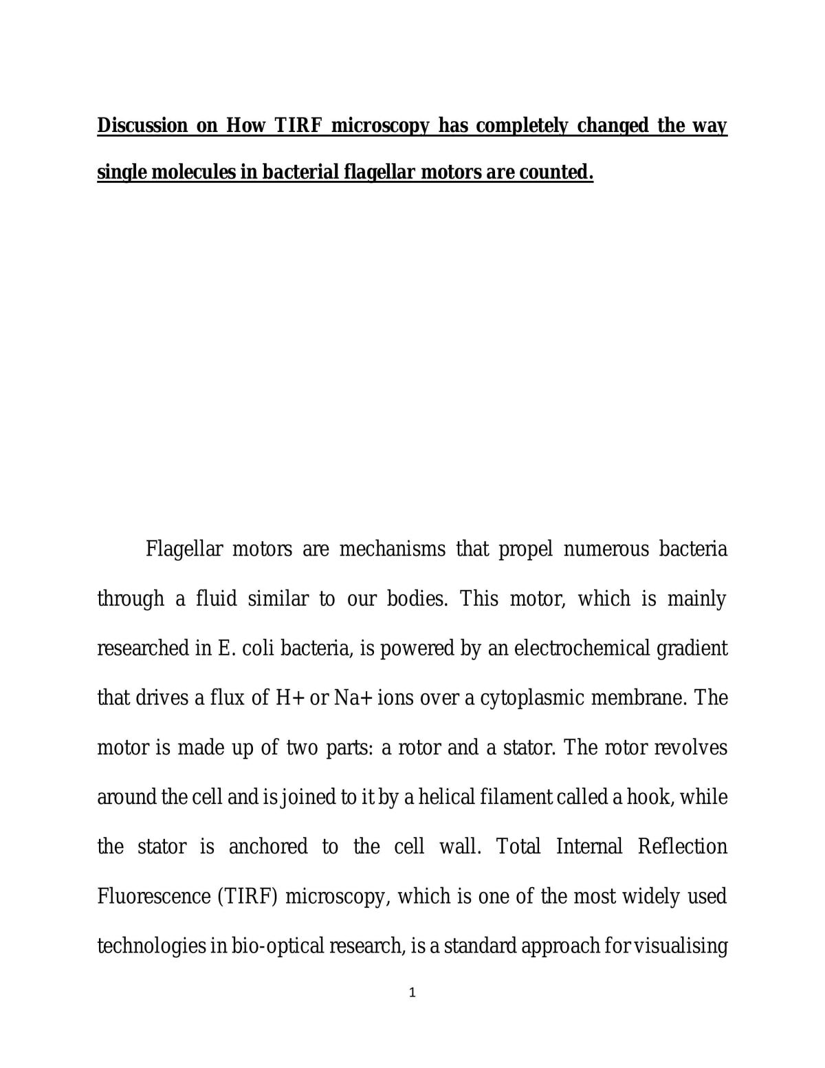 TIRF microscope has completely. - Page 1