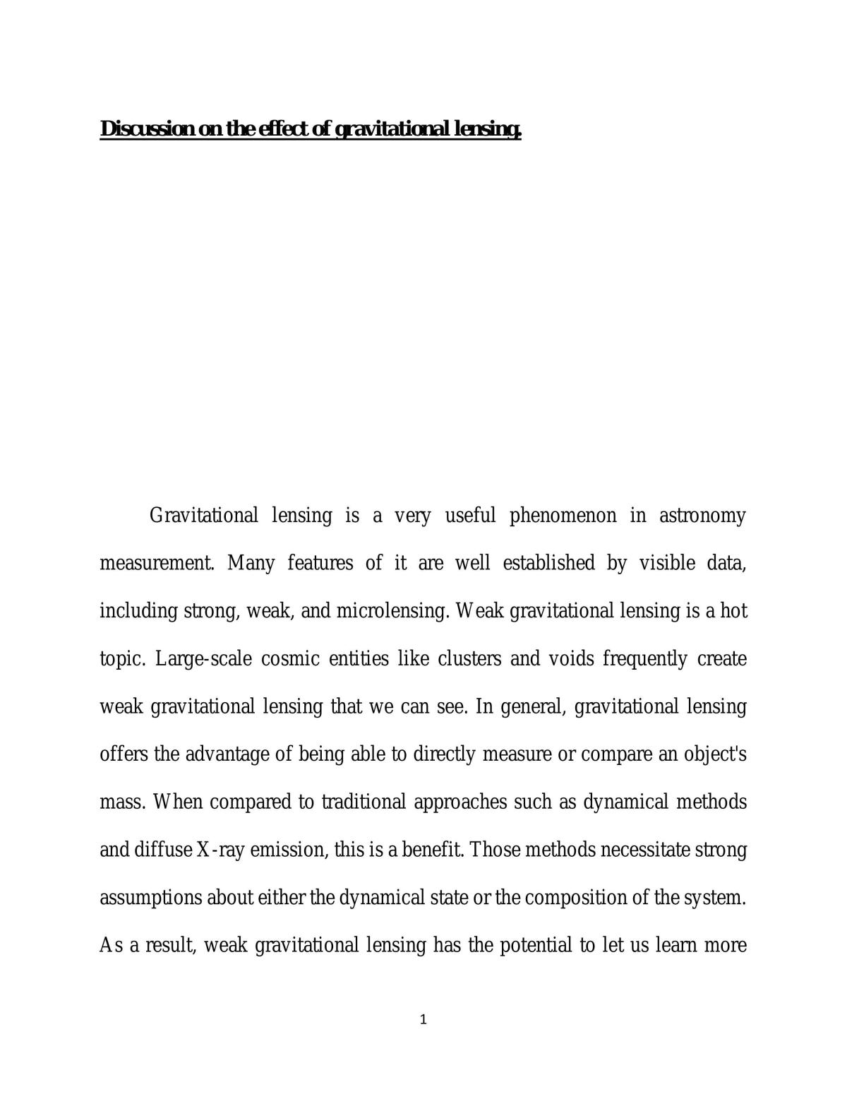 Gravitational lensing  - Page 1