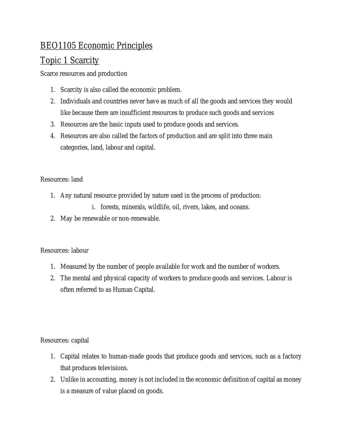 Economic Principles - Page 1