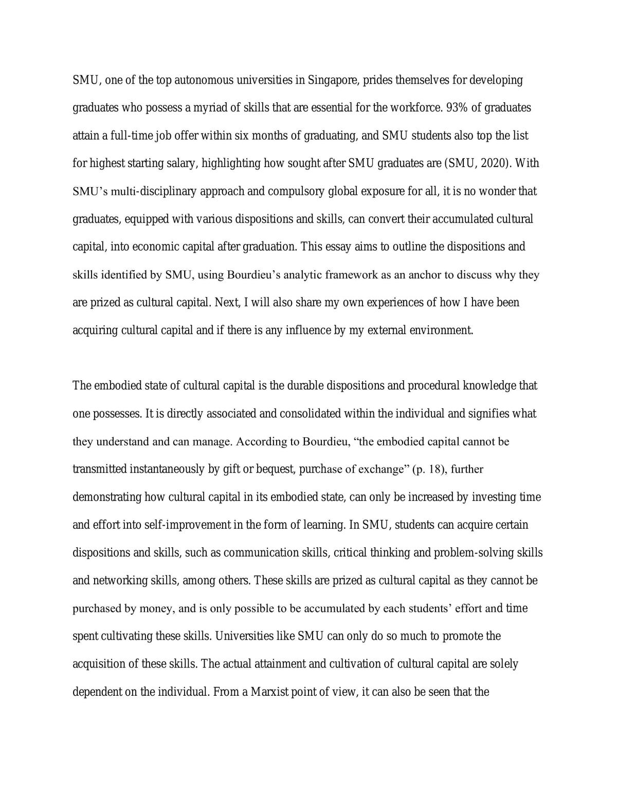 Final essay  - Page 1