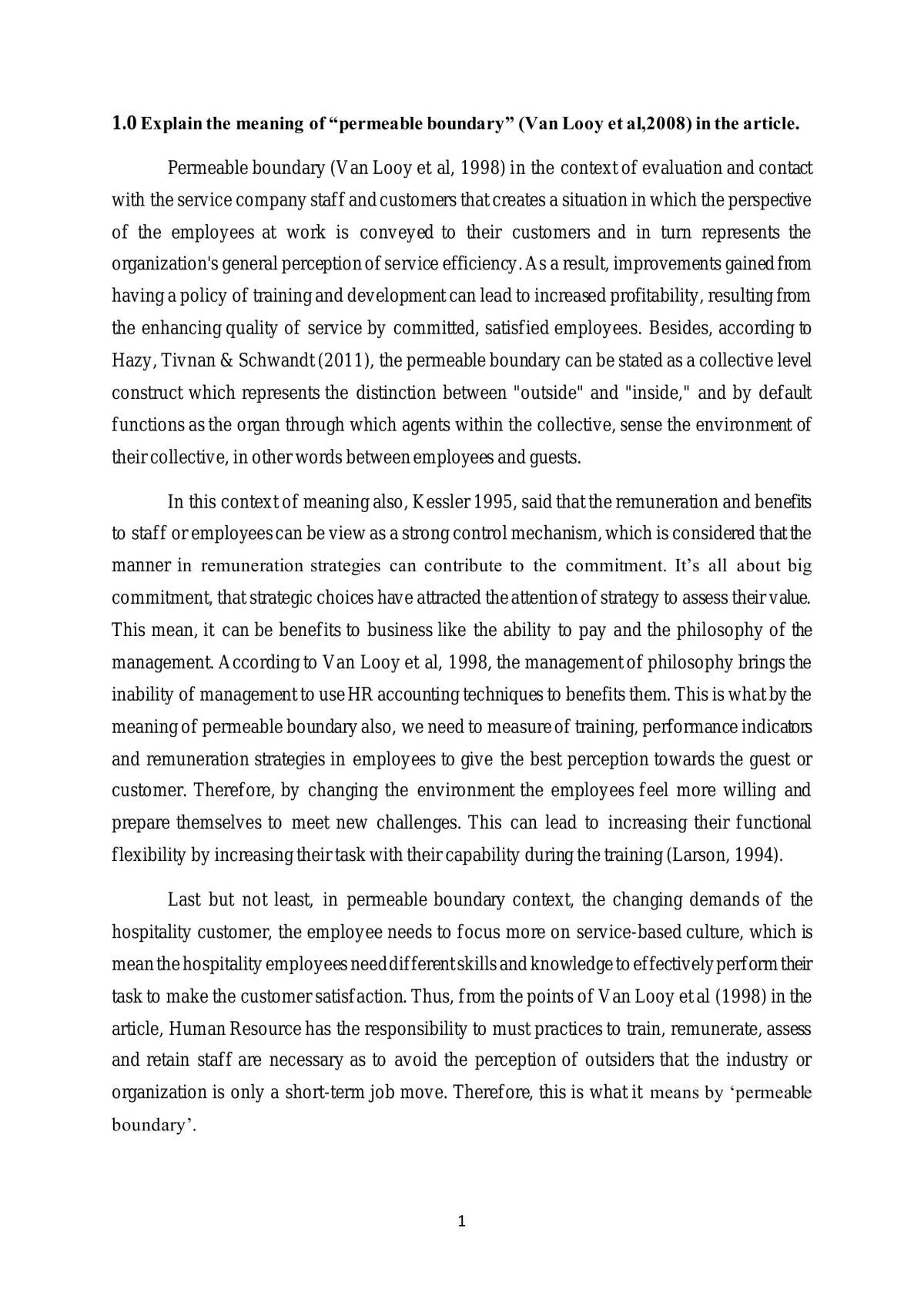 Performance appraisal - Page 1