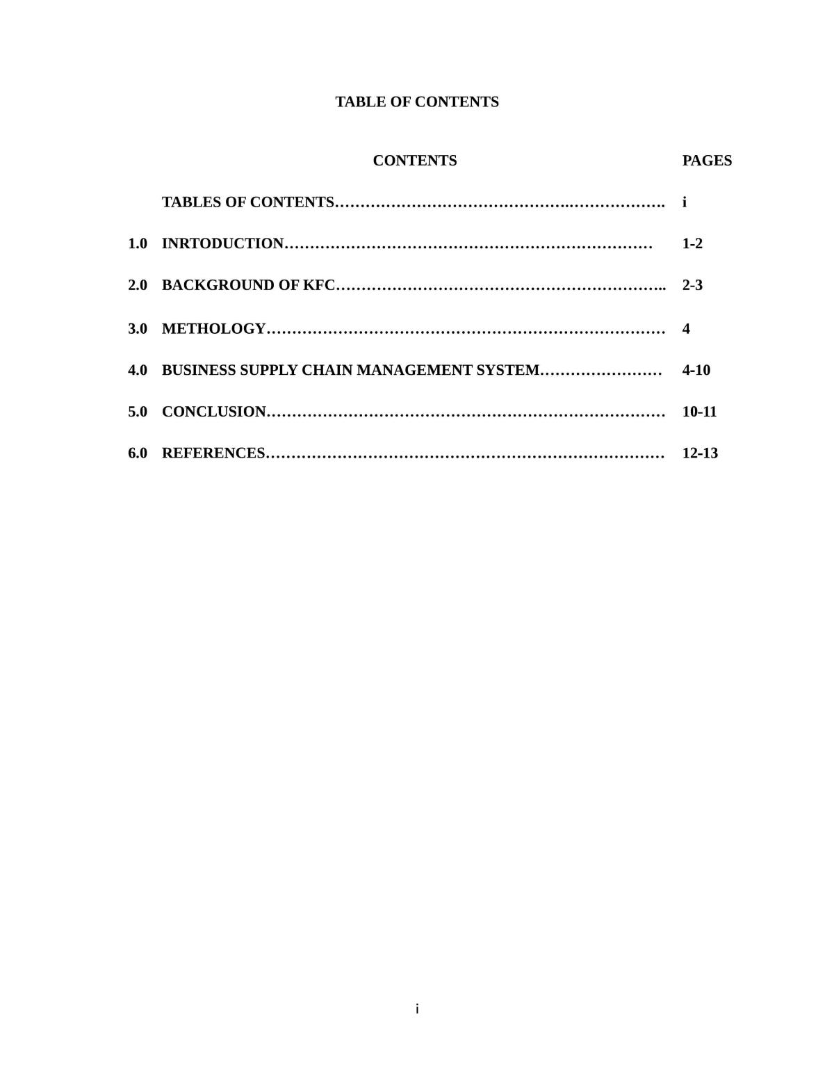 Individual Assignment- Supply Chain KFC - Page 1