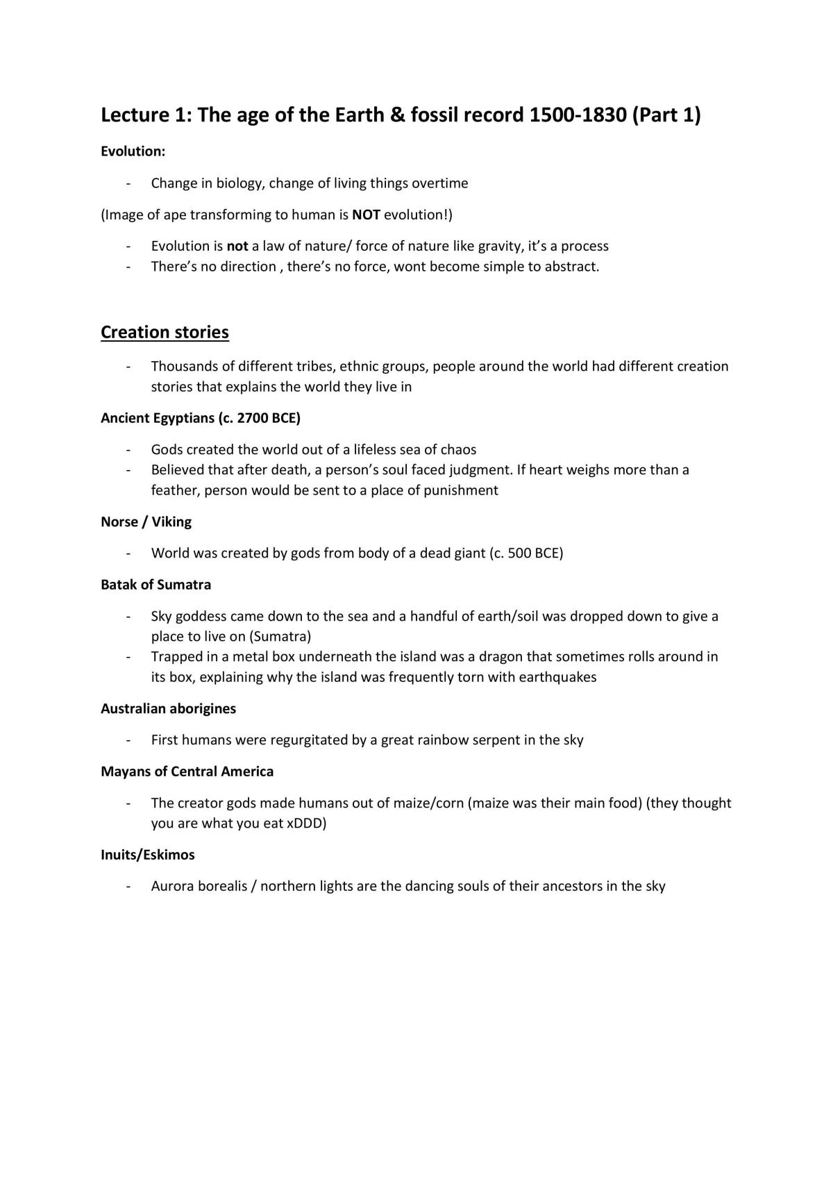 GET1020 Notes Part 1 - Page 1