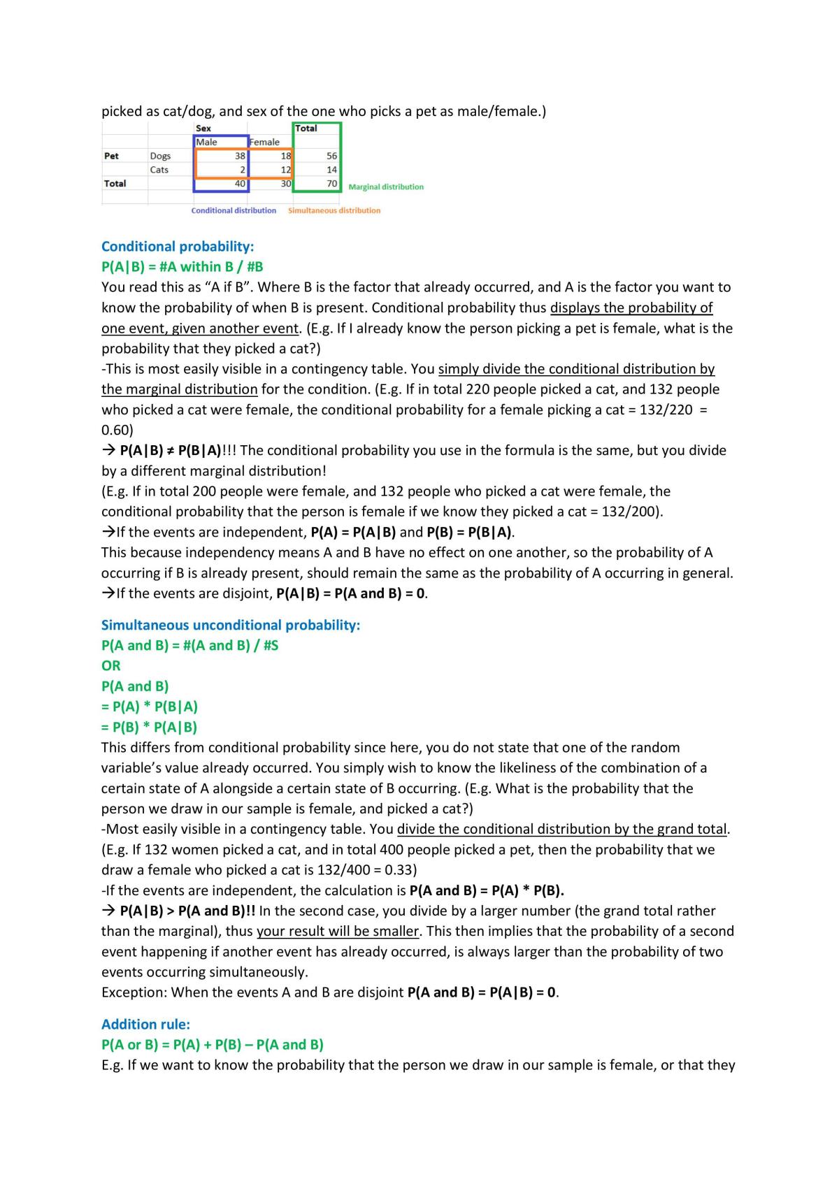Statistics I Overview - Page 3