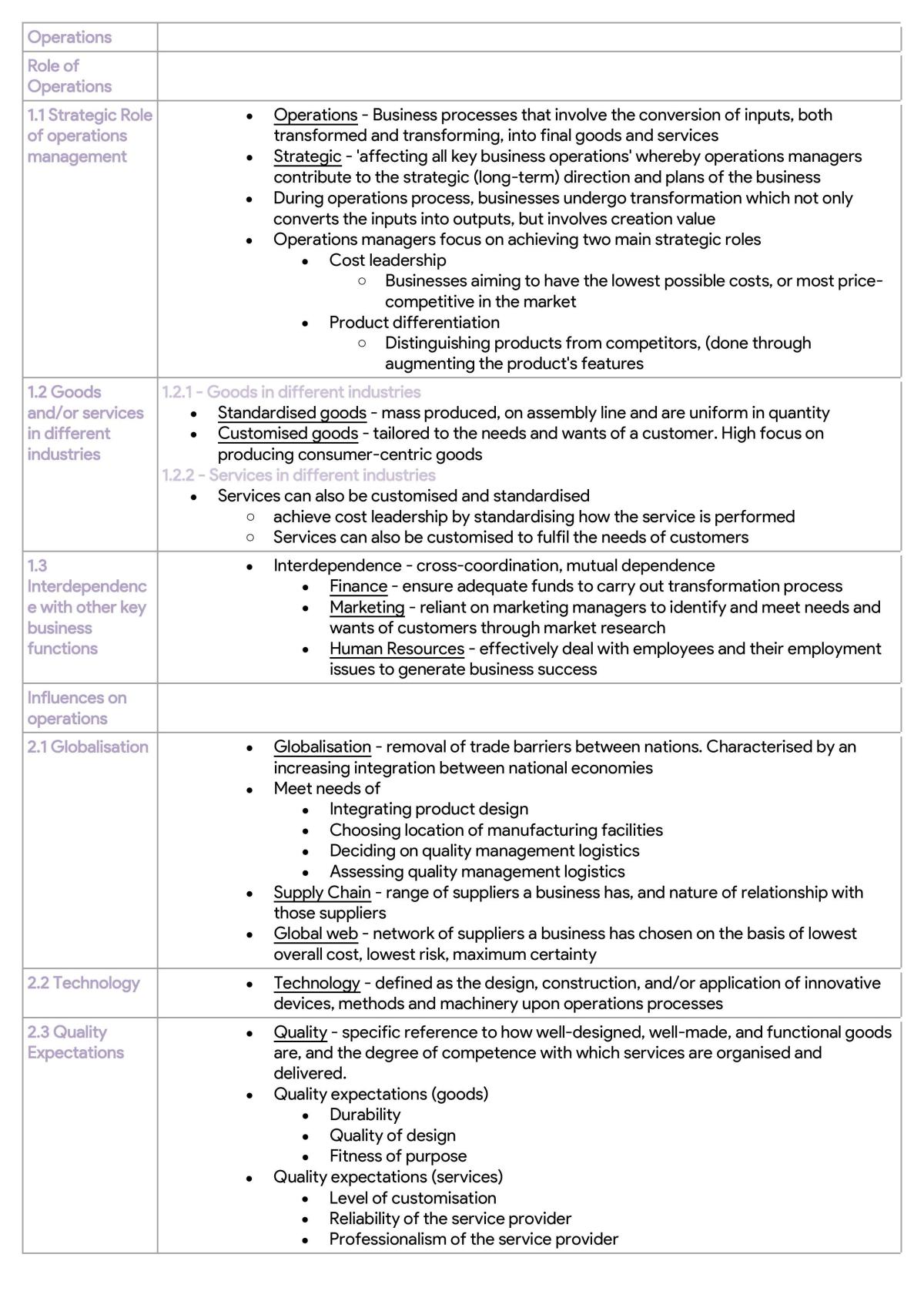 Business Notes with Case Studies - Page 1