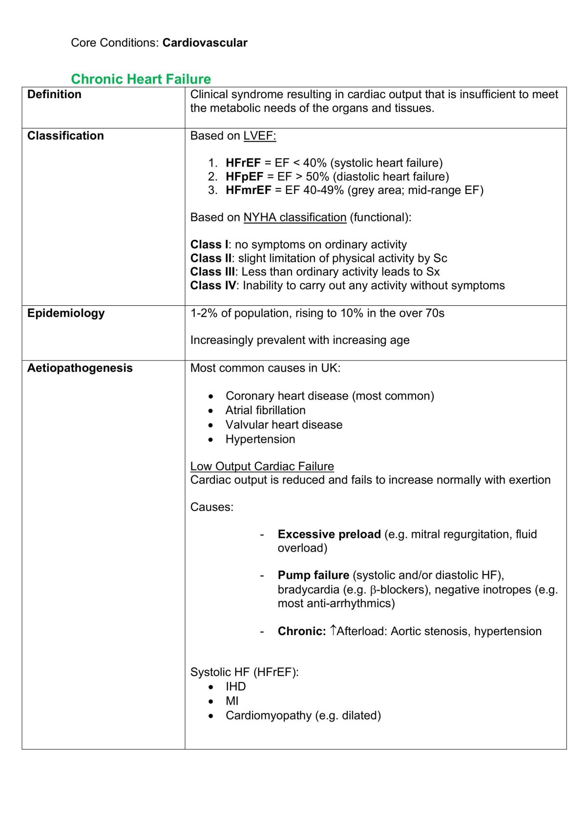 Cardiovascular Physiology Summary - Page 16