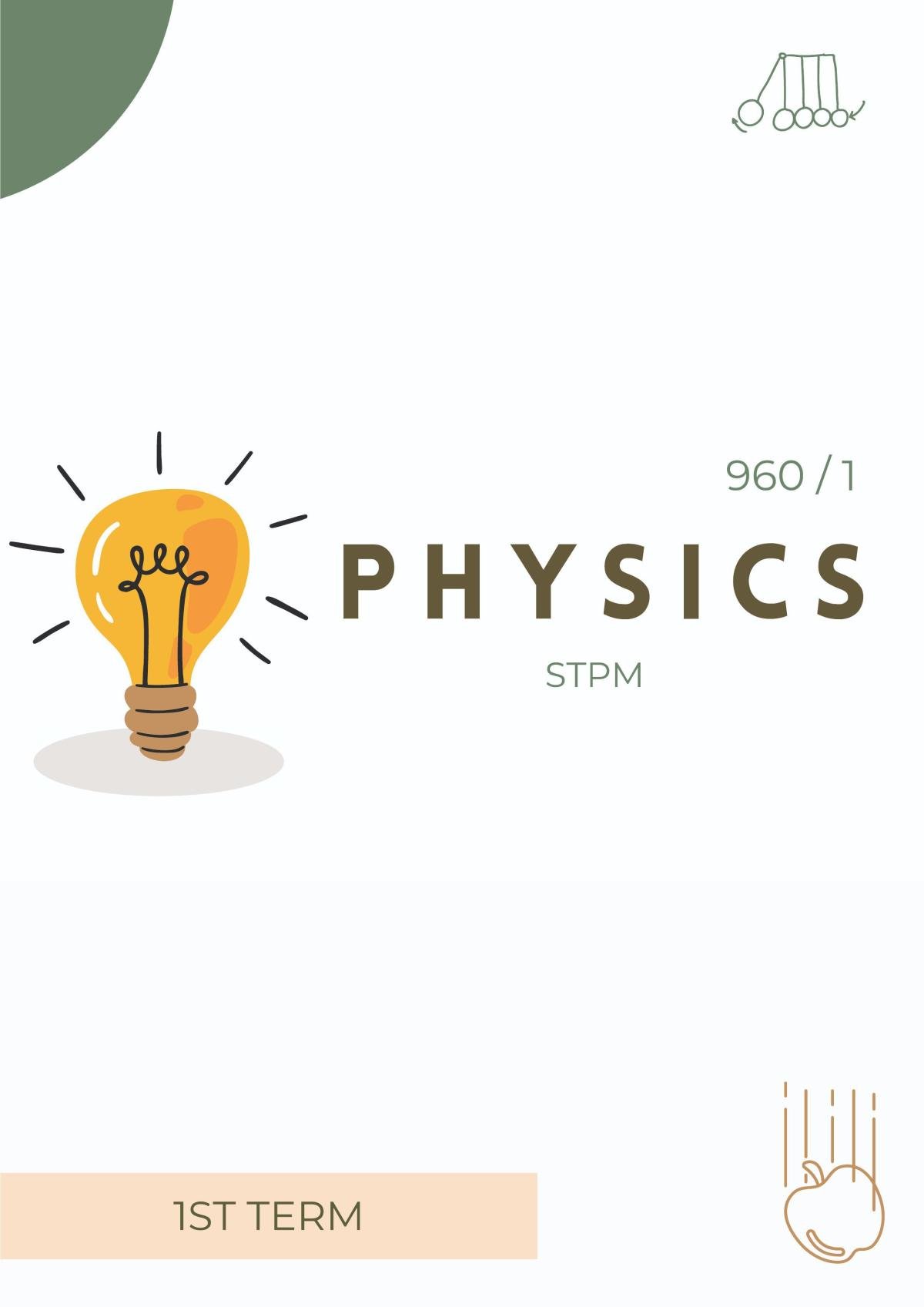 stpm physics coursework 2022