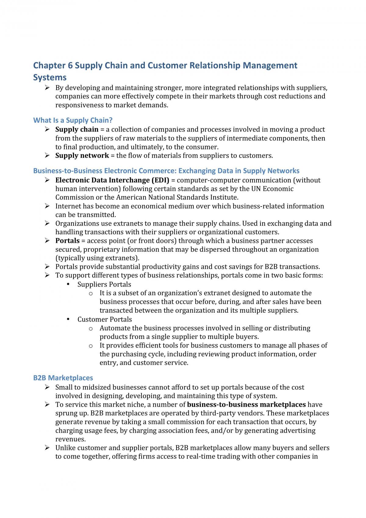 INFS1602 Chapter 6 Notes - Page 1