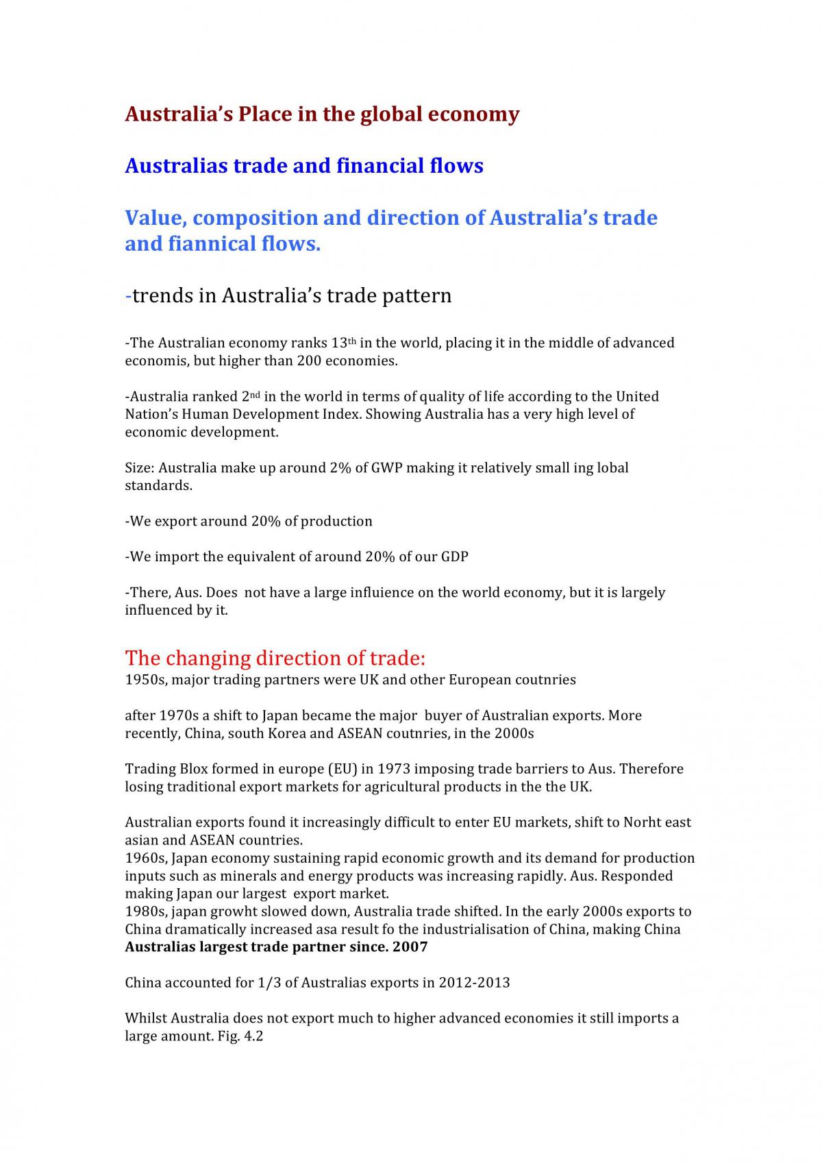 Economics Topic 2 - Page 1