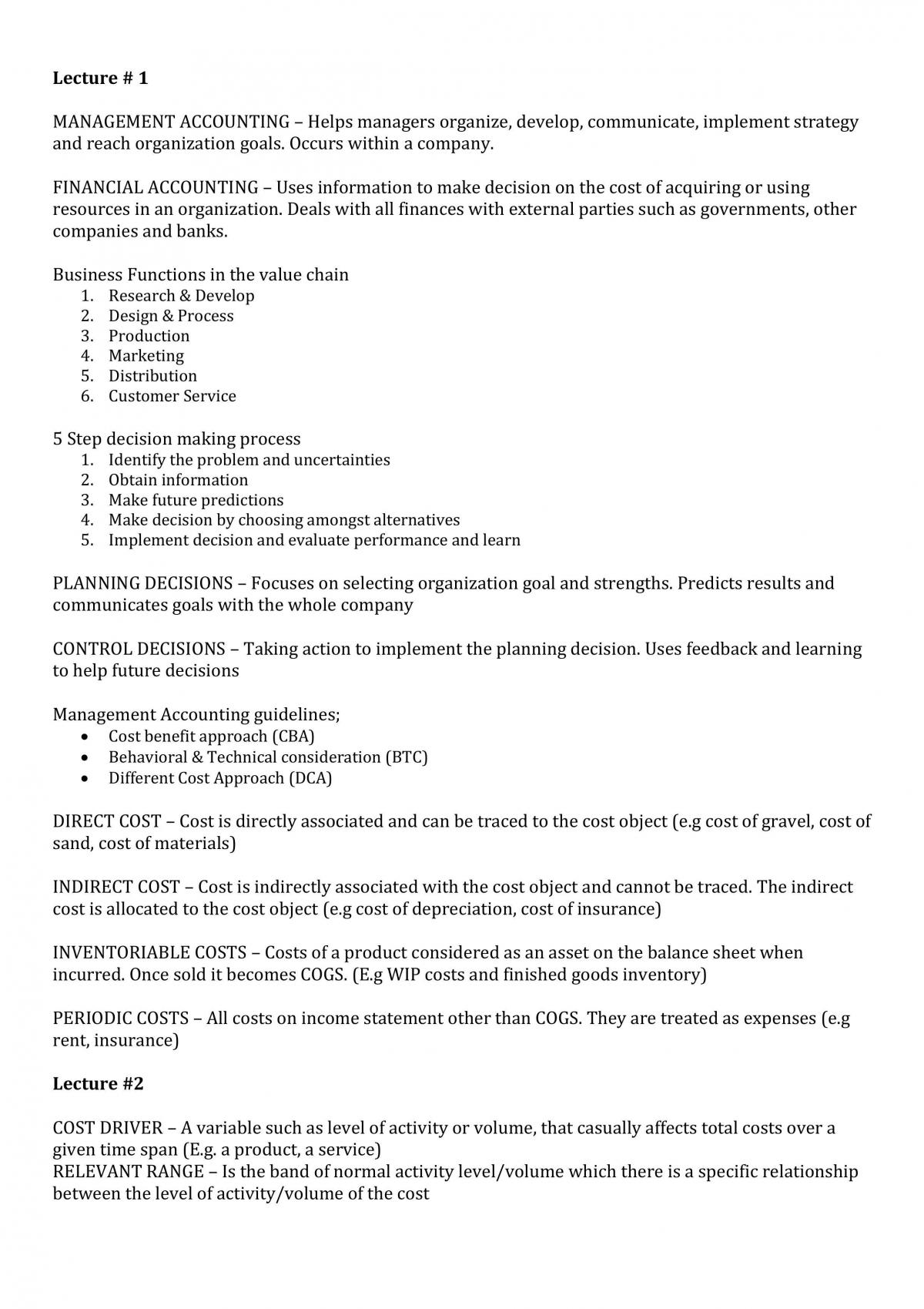 ACCT2102 Complete Course Summary - Page 1