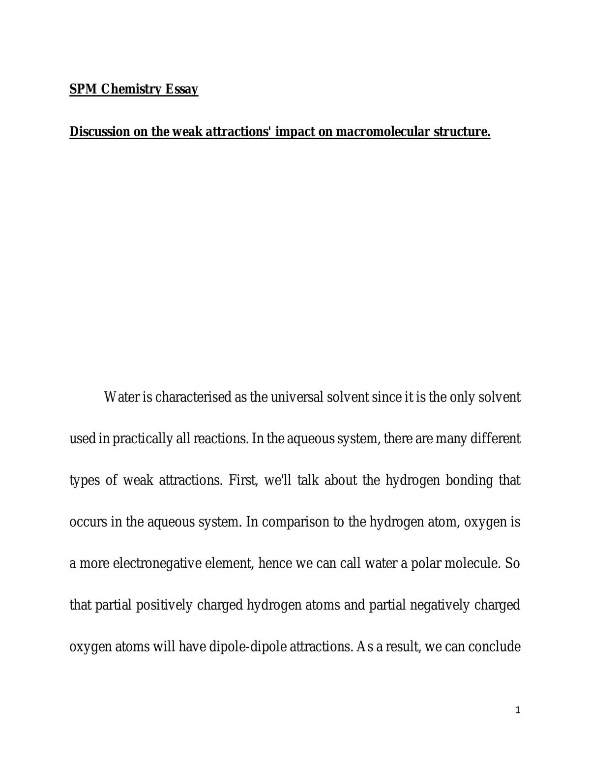 Macromolecular structures - Page 1