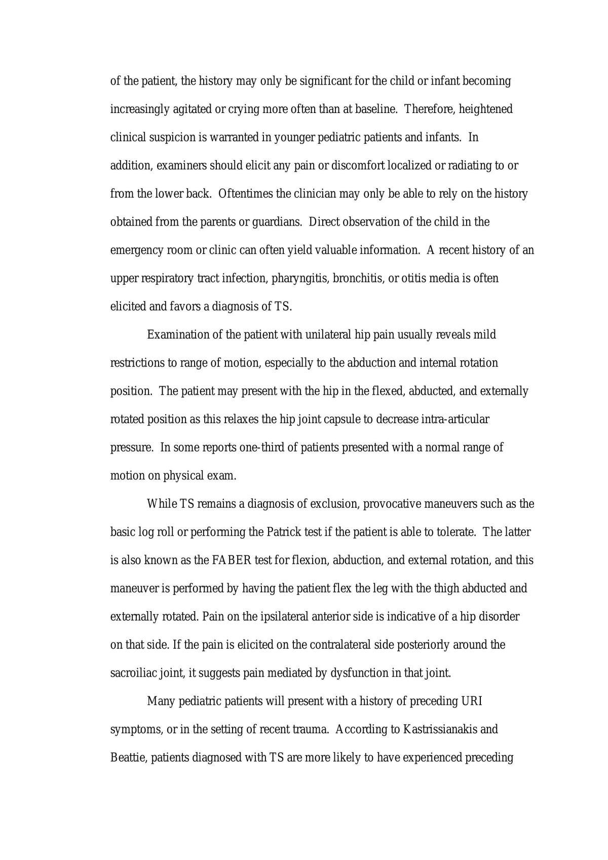 Pathophysiology of transient synovitis - Page 3