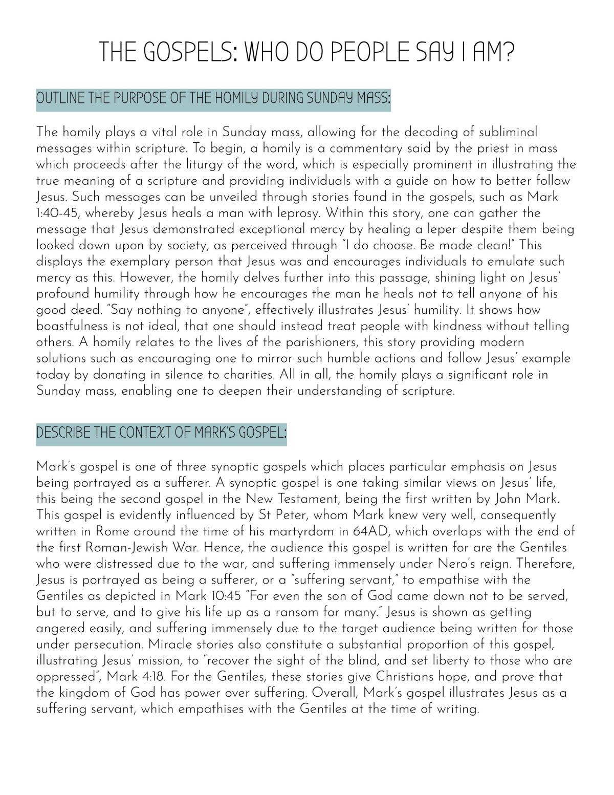 The Gospels - Page 1