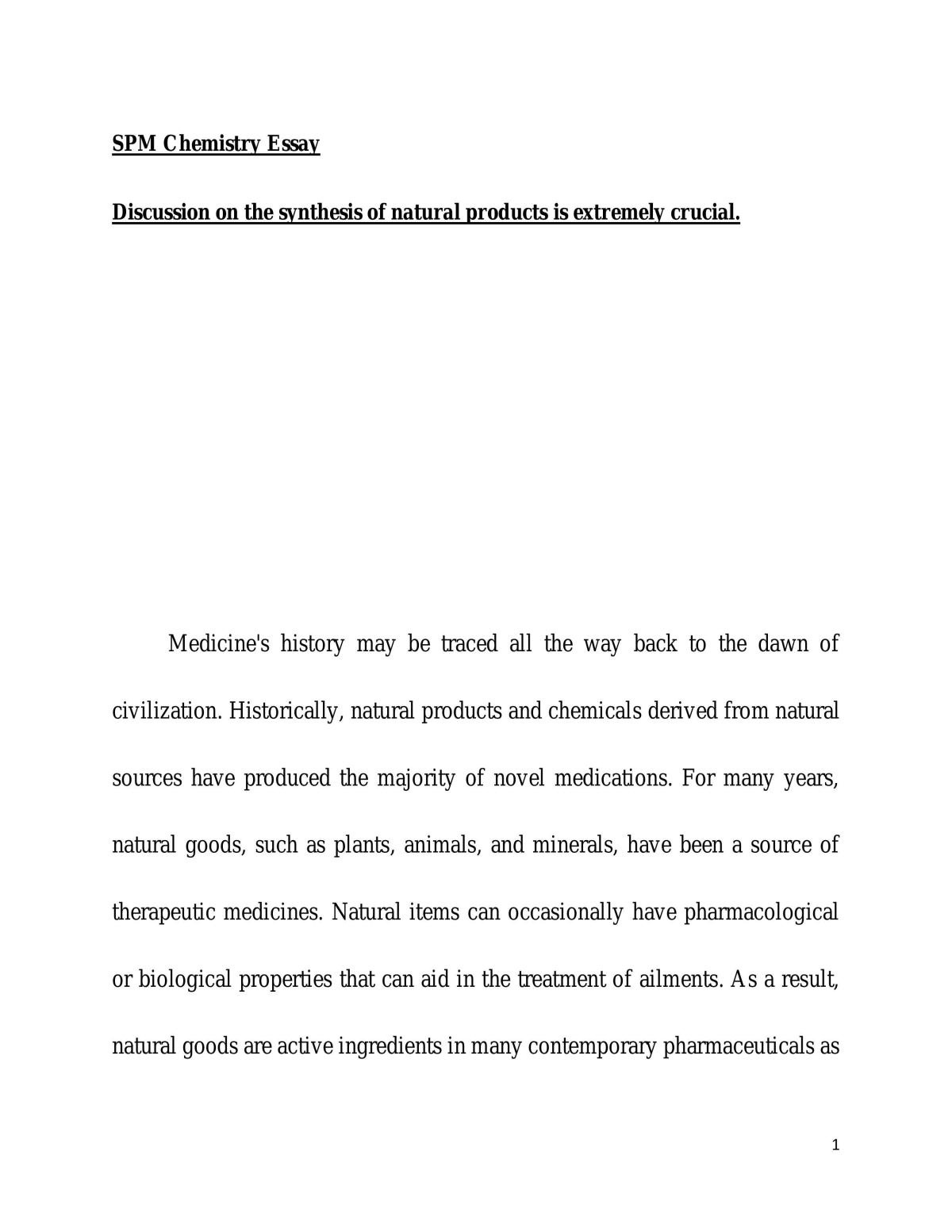Natural products  - Page 1