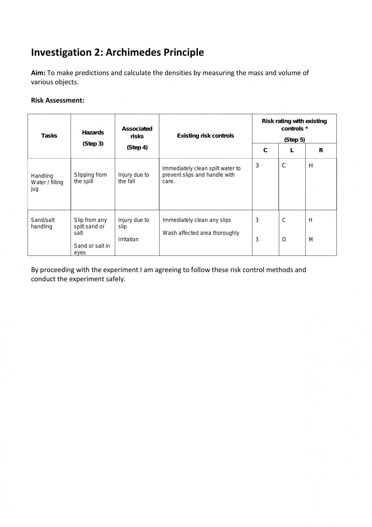Archimedes Principle - Page 1