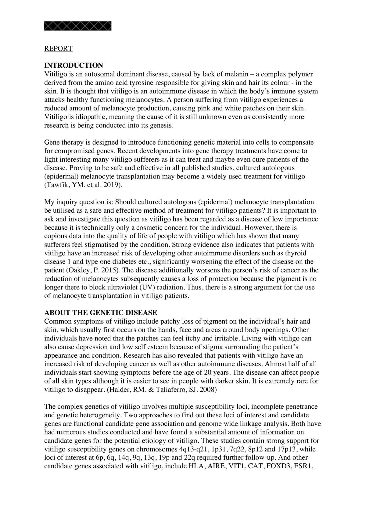 Vitiligo - Page 1
