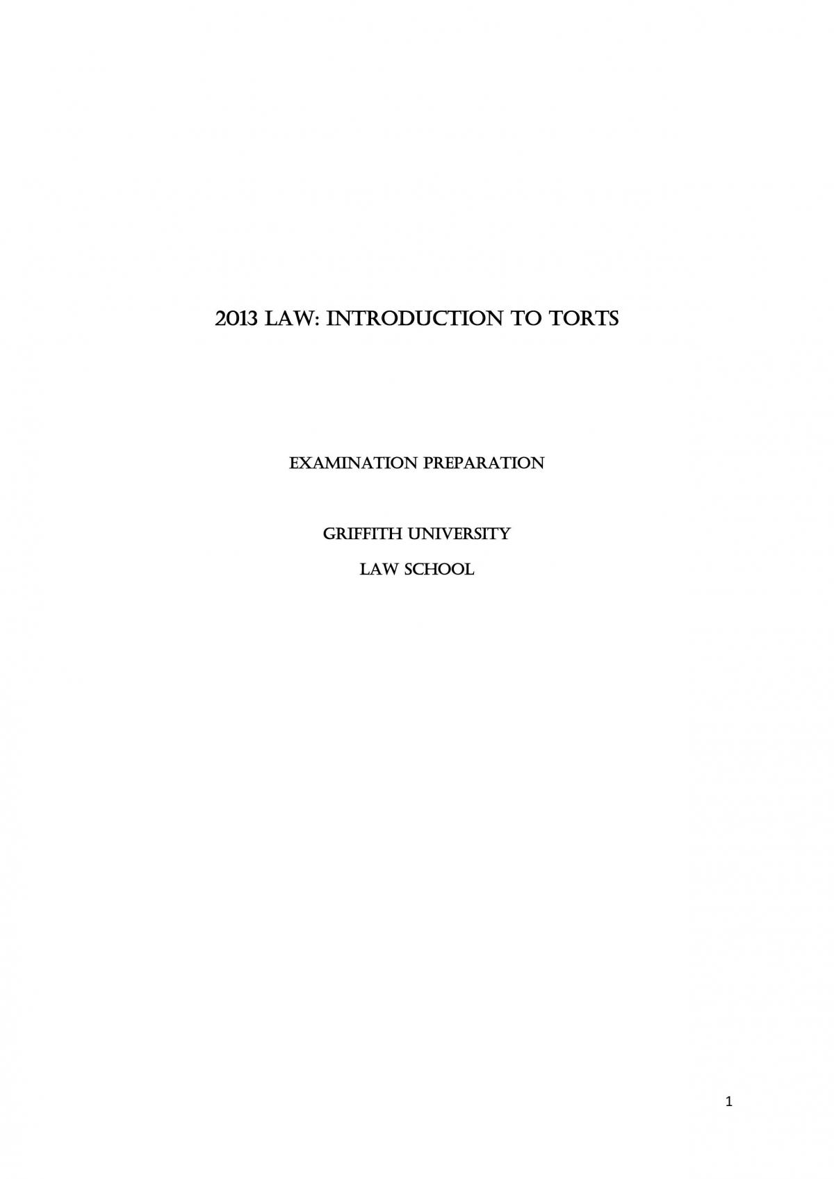 Final Exam Trust Notes - Page 1