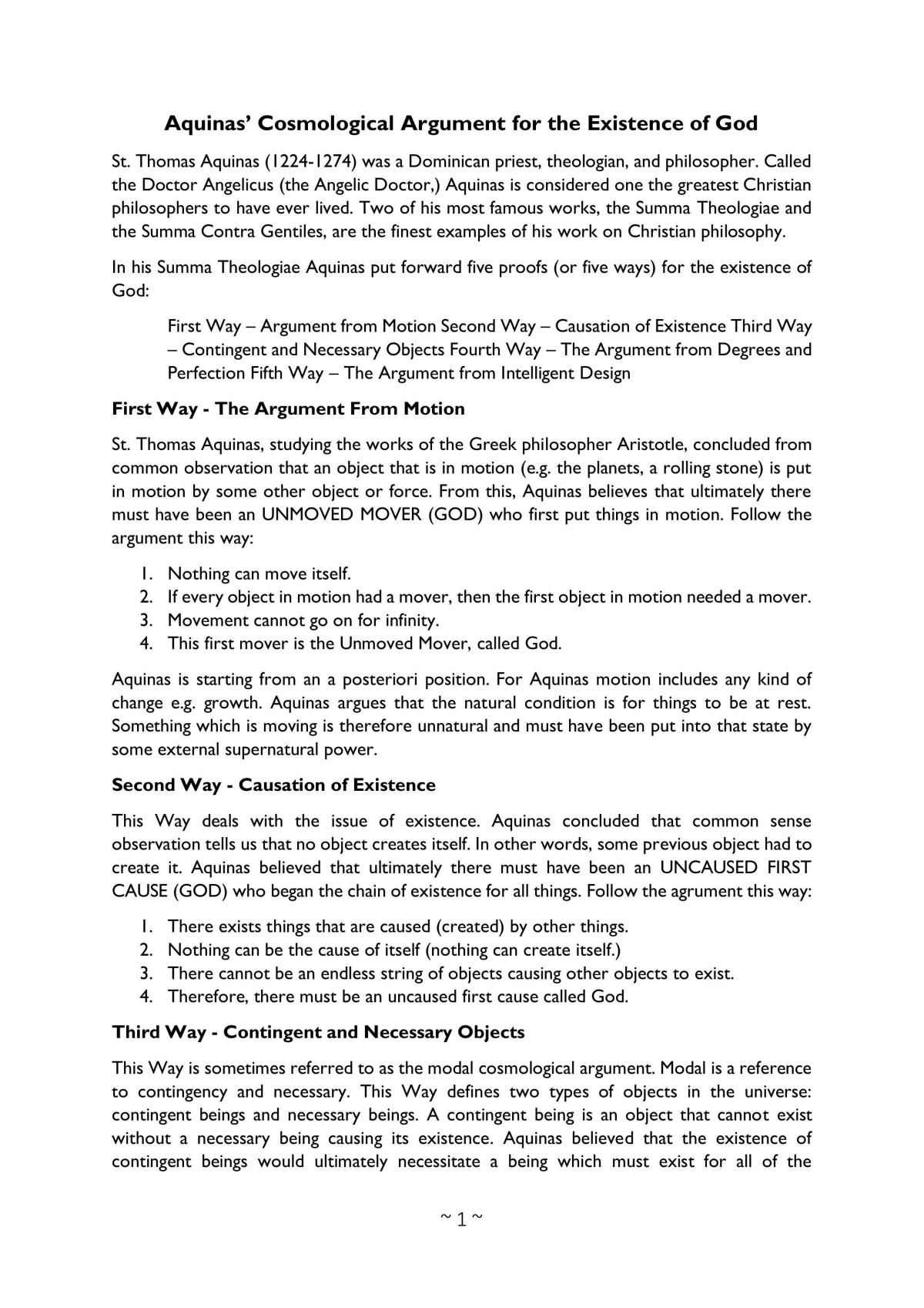 Key Philosophers - Page 1