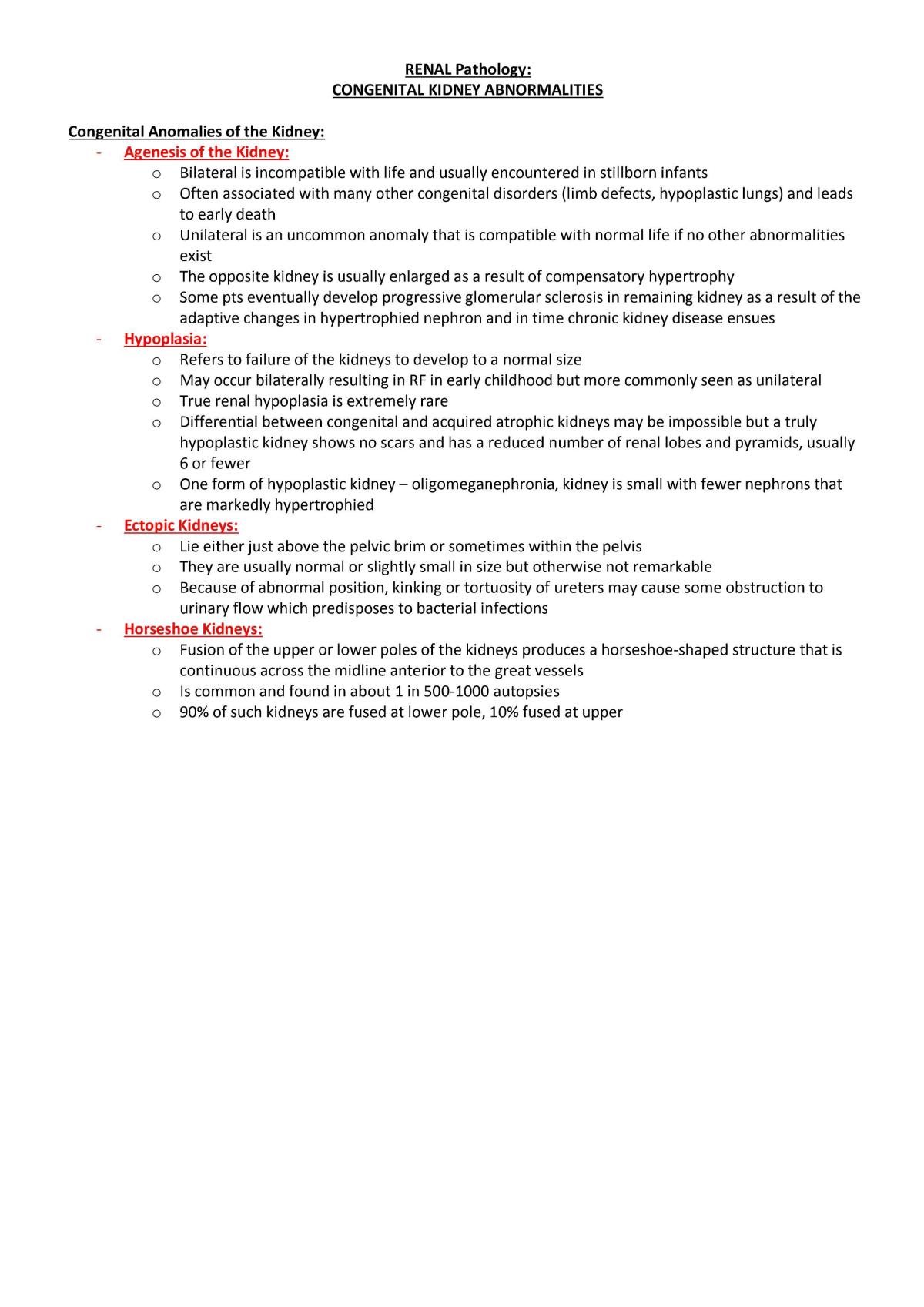 Renal pathology - Surgery - Page 1