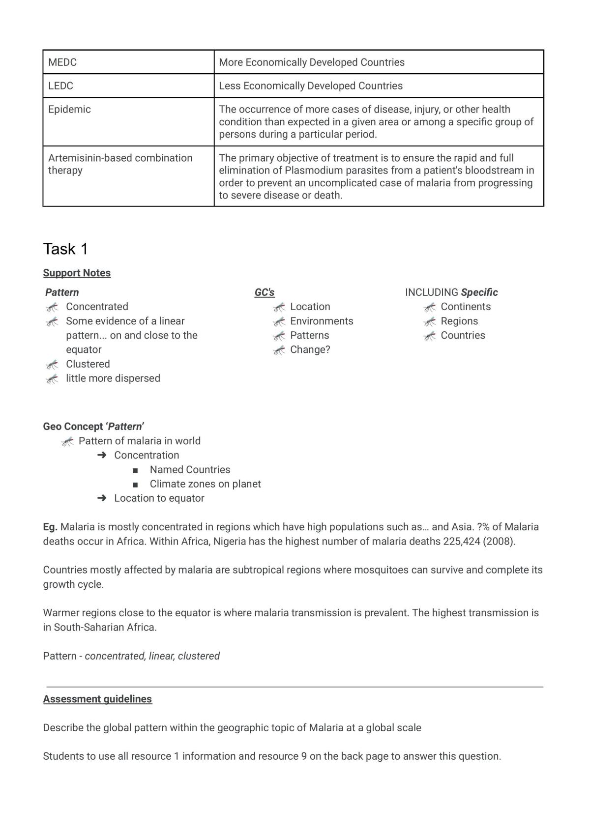 Geography 2.7 Support Notes  - Page 3