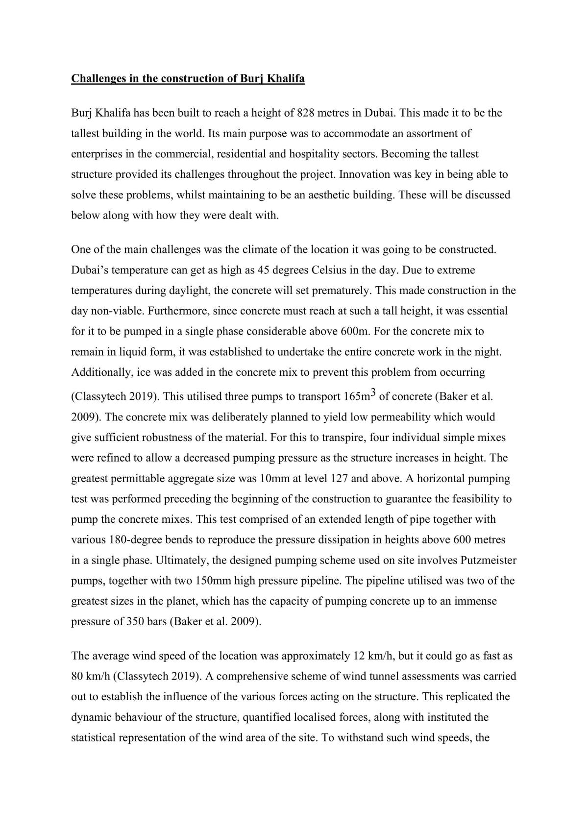 Challenges in construction of Burj Khalifa - Page 1