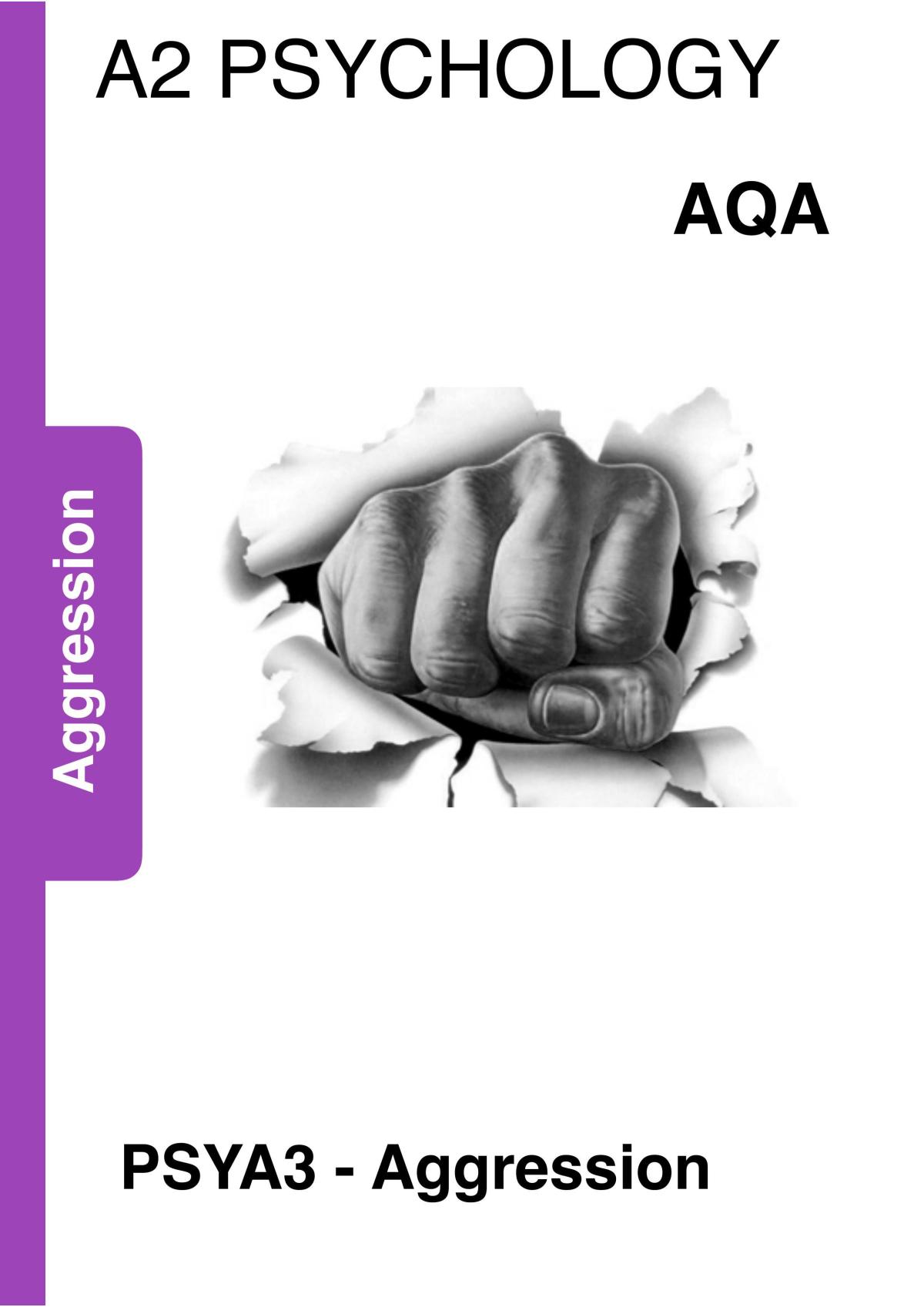Psychology notes for A2 AQA - Page 1