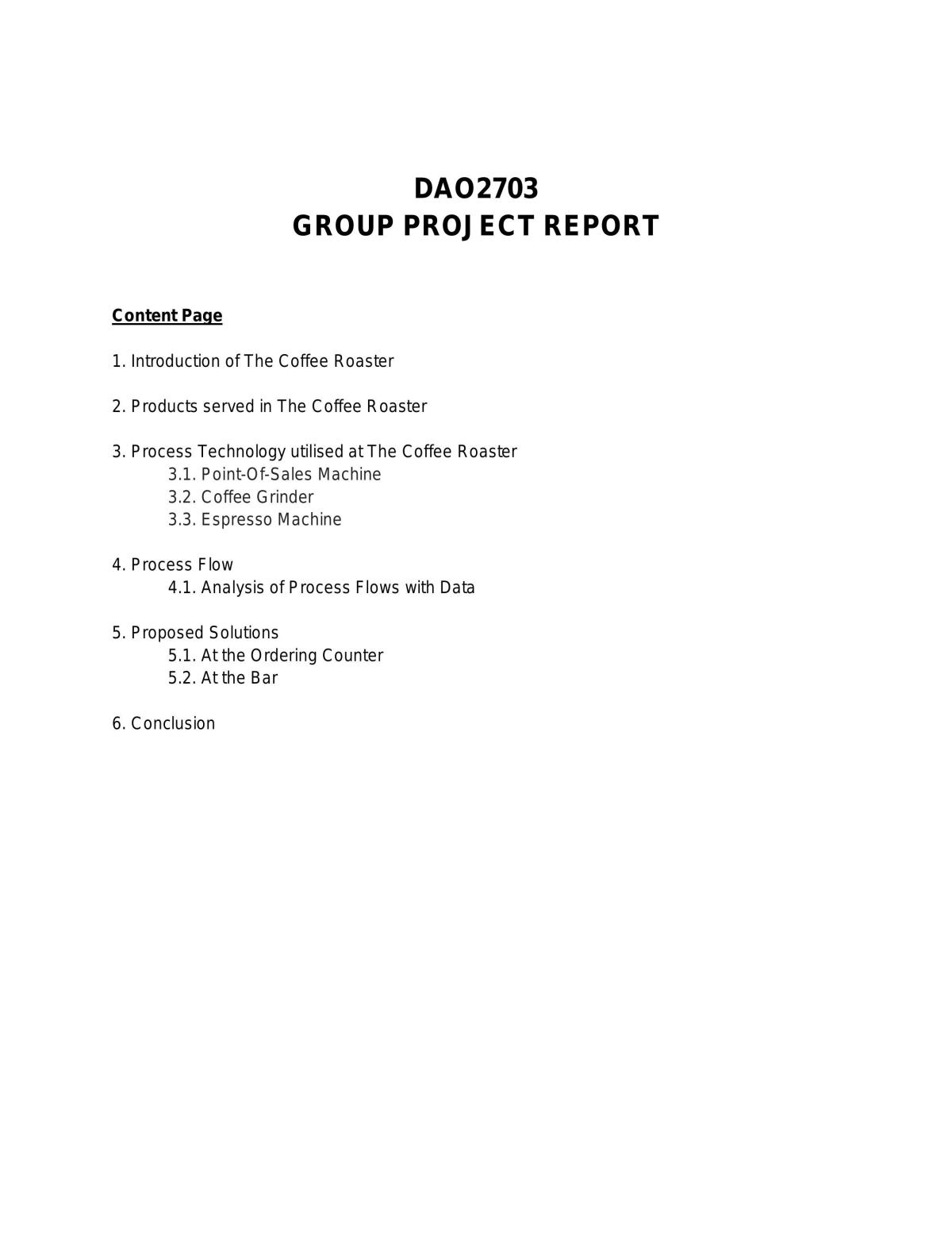 DAO2703 Coffee Project - Page 1