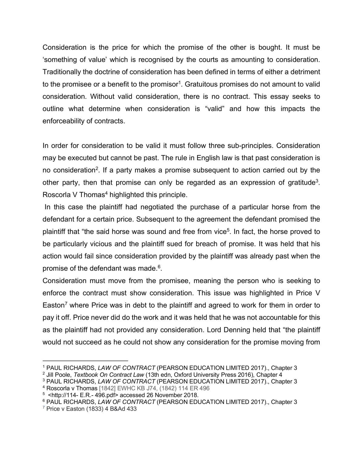 Consideration Coursework - Page 1